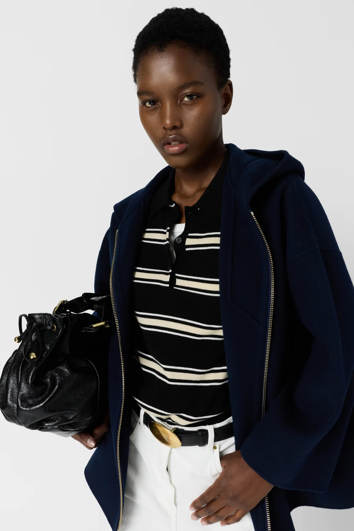 Coat Ddm13d006 Navy - Image 5