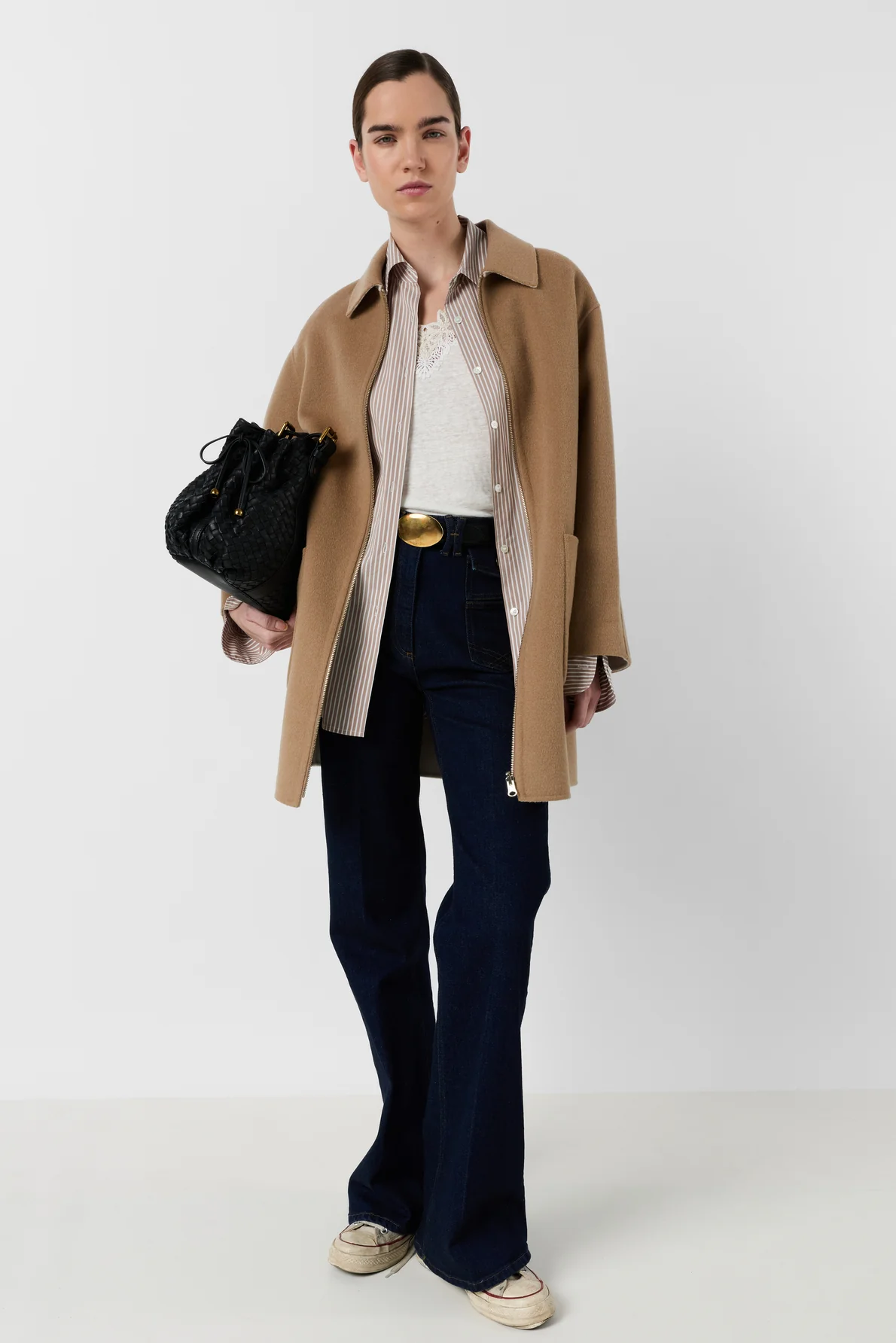 Coat Ddm27d009 Straw