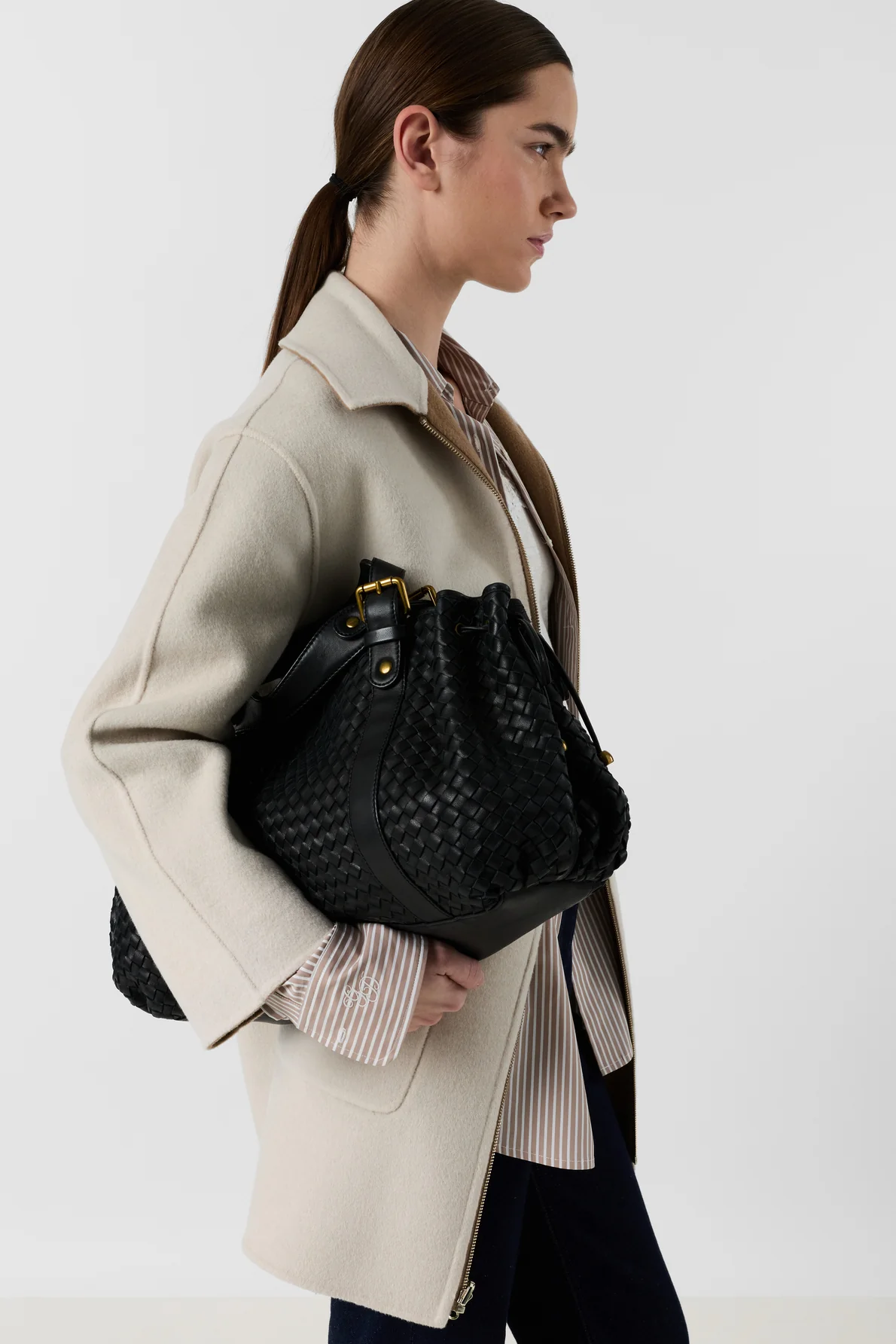 Coat Ddm27d009 Straw - Image 2