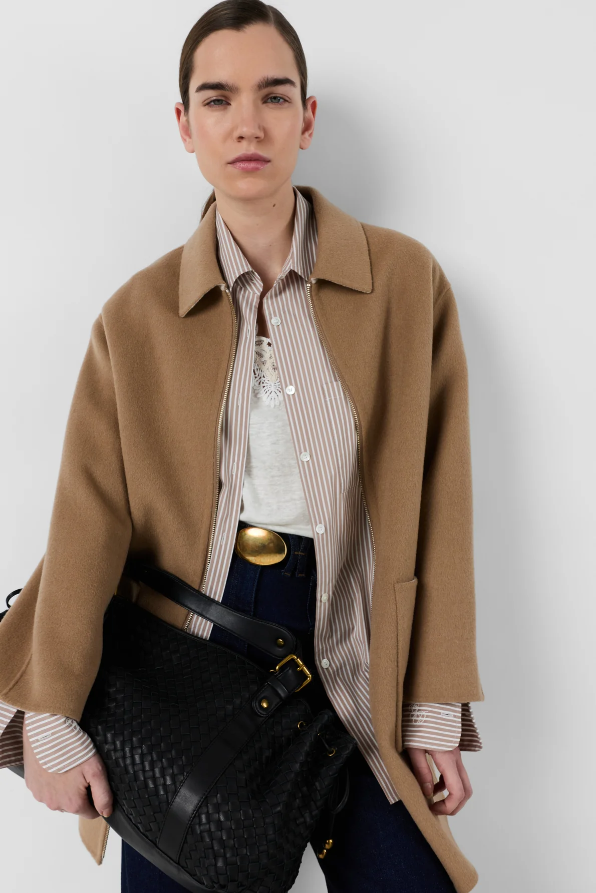 Coat Ddm27d009 Straw - Image 4
