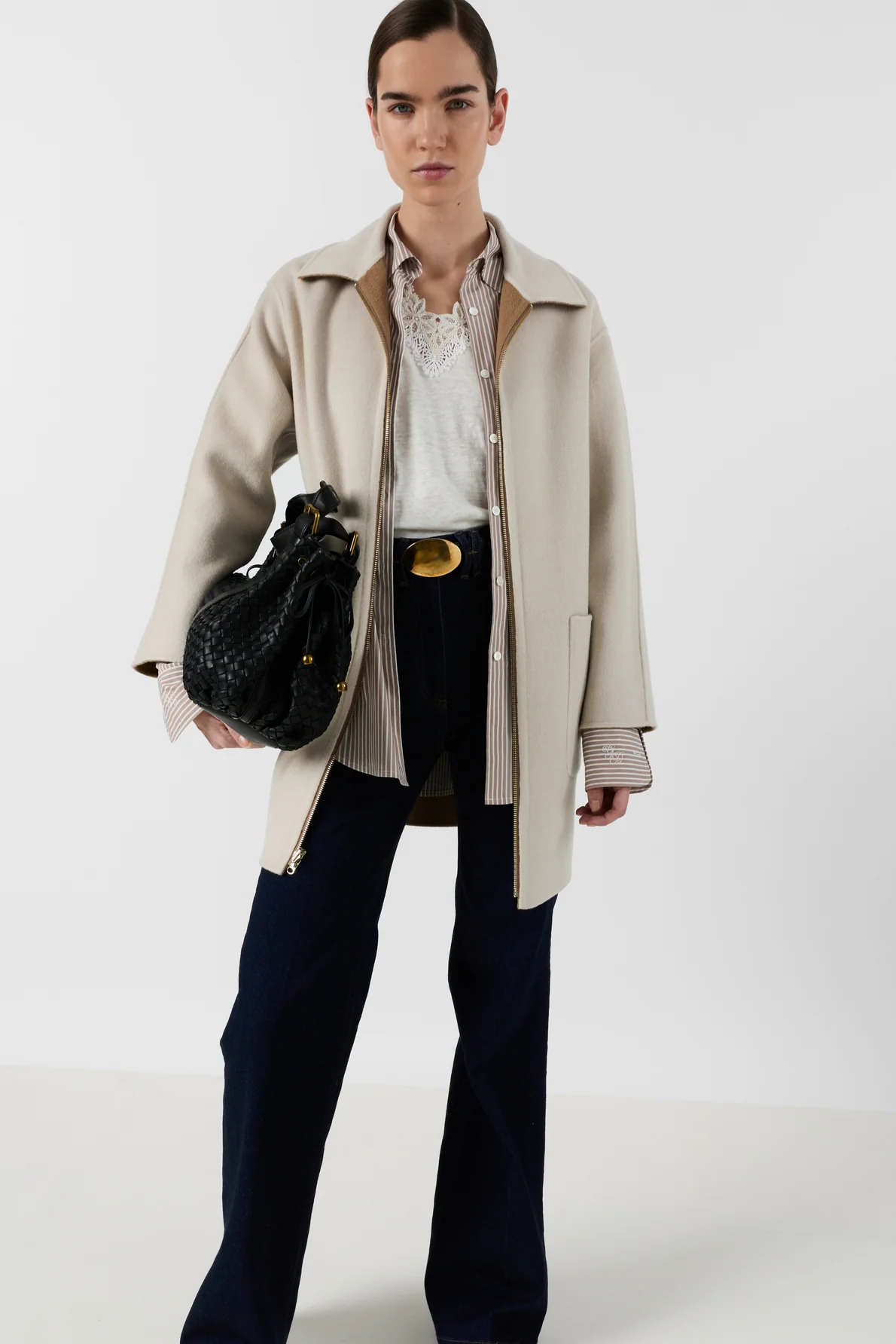 Coat Ddm27d009 Straw - Image 9