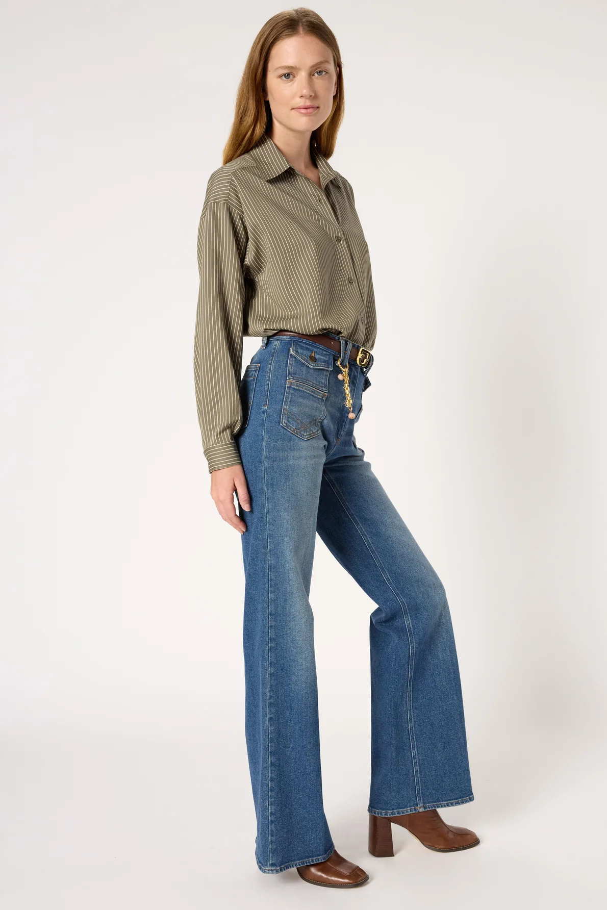 Unisex Jeans 14oz Denim Premium -  Deep Indigo Universe - Image 5