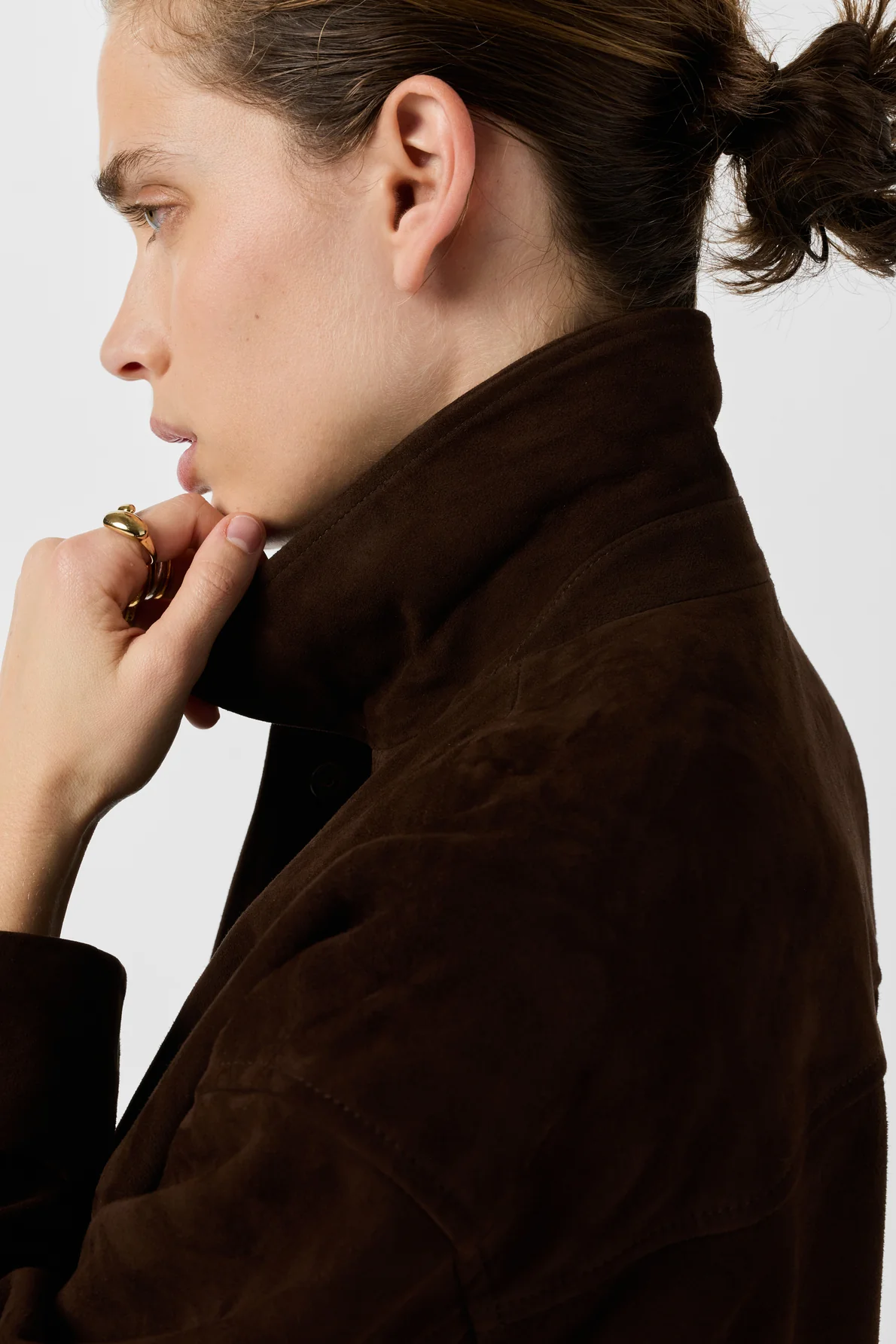 Leather Garment Ddy19d001 Cinnamon - Image 6