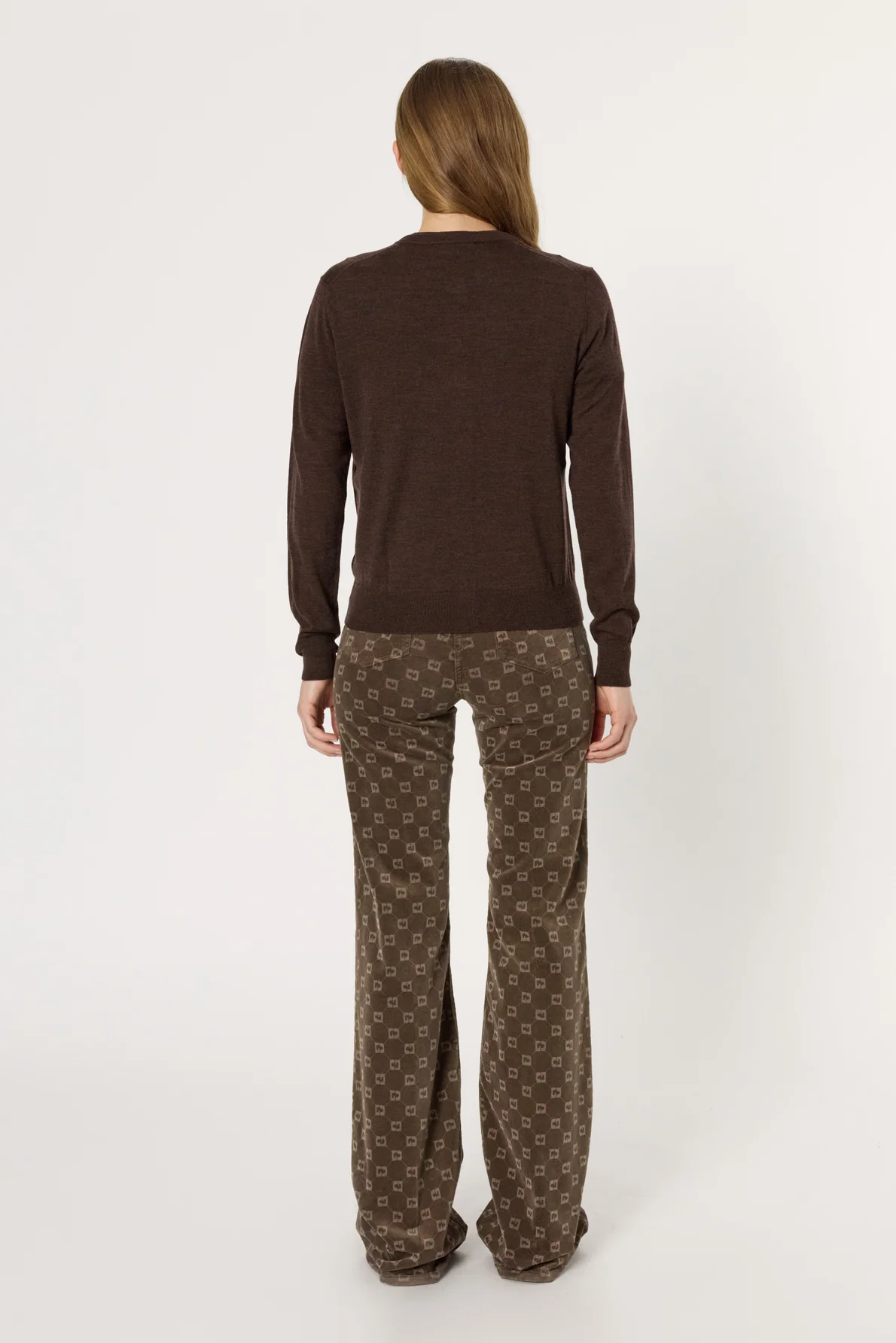 Pullover/vest Dcu01c222 Brown - Image 3