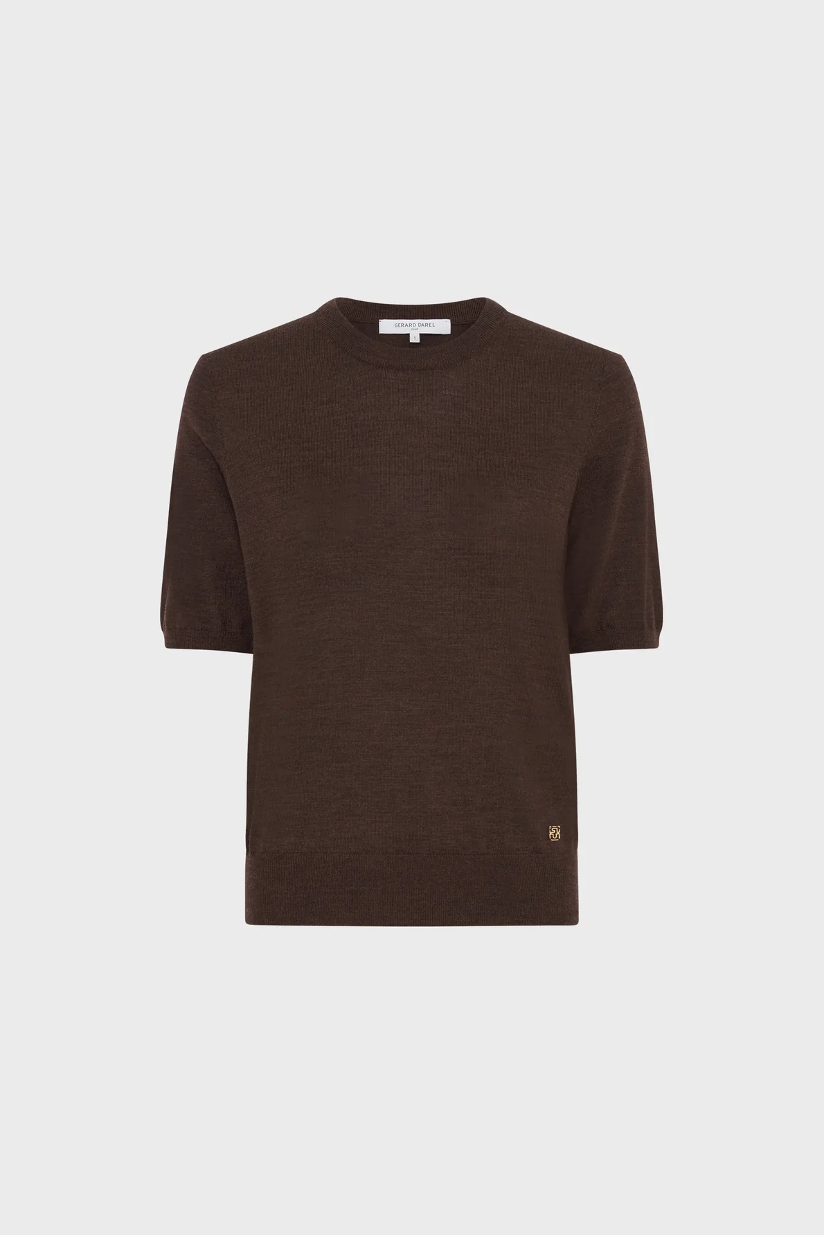 Pullover/vest Dcu02c222 Brown