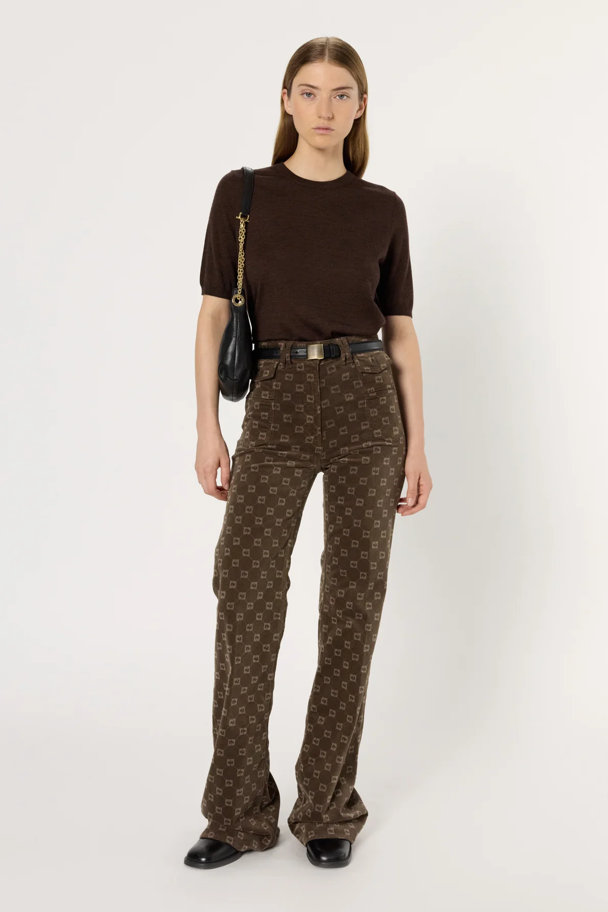 Pullover/vest Dcu02c222 Brown - Image 5