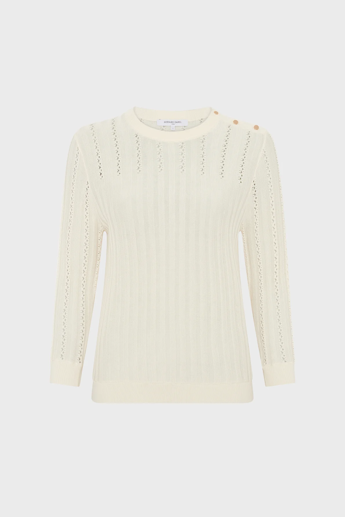 Pullover/vest Ddu01d213 Ecru