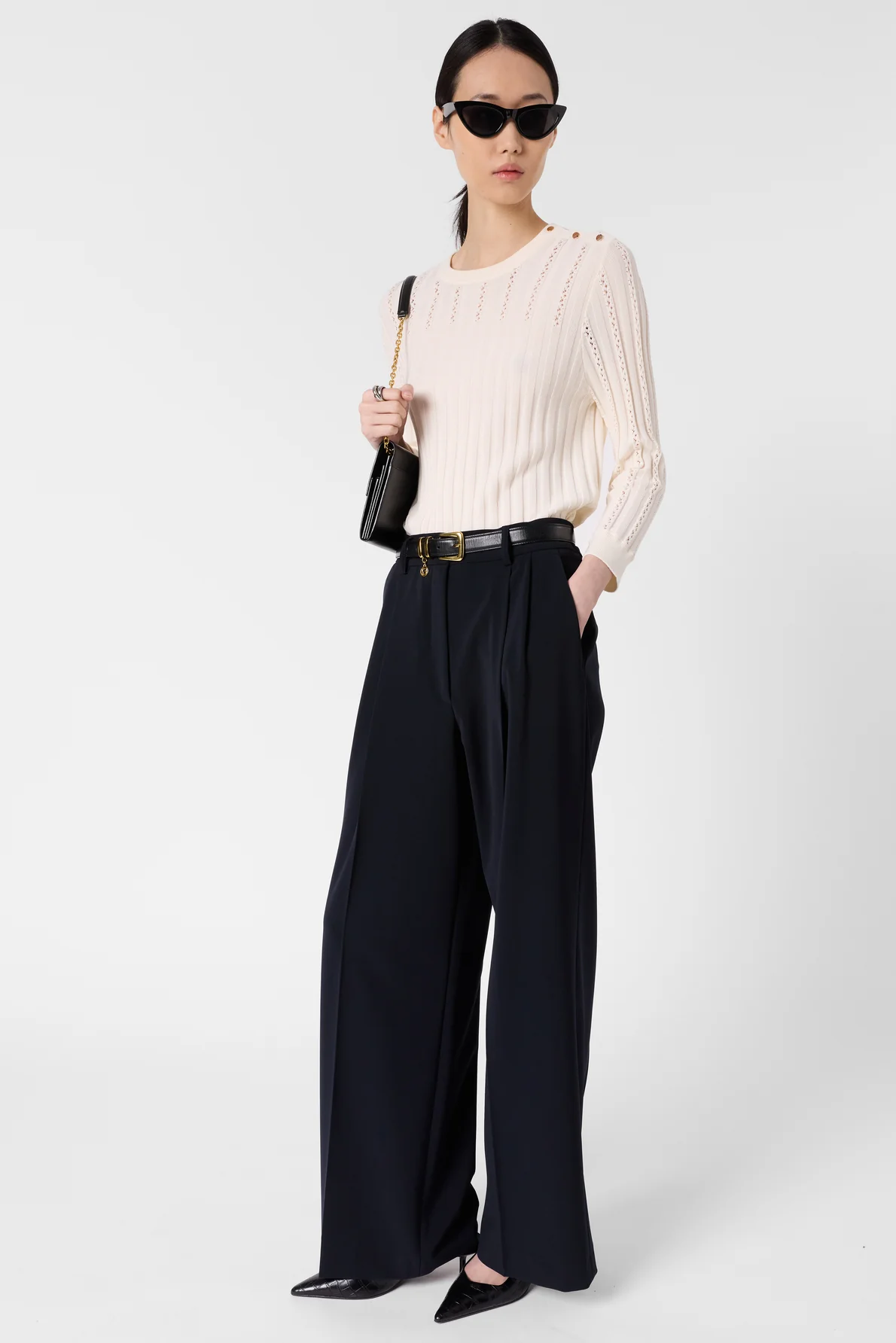 Pullover/vest Ddu01d213 Ecru - Image 2