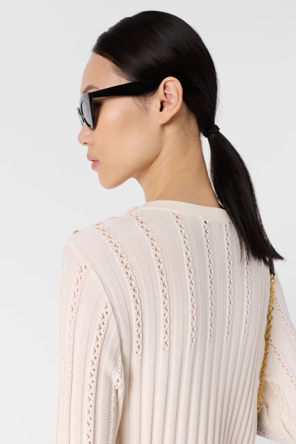 Pullover/vest Ddu01d213 Ecru - Image 6