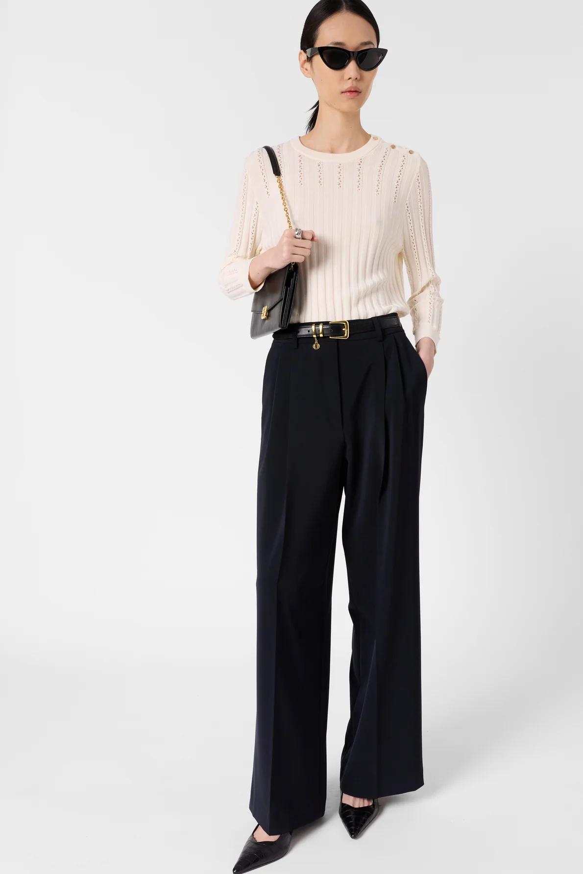 Pullover/vest Ddu01d213 Ecru - Image 8