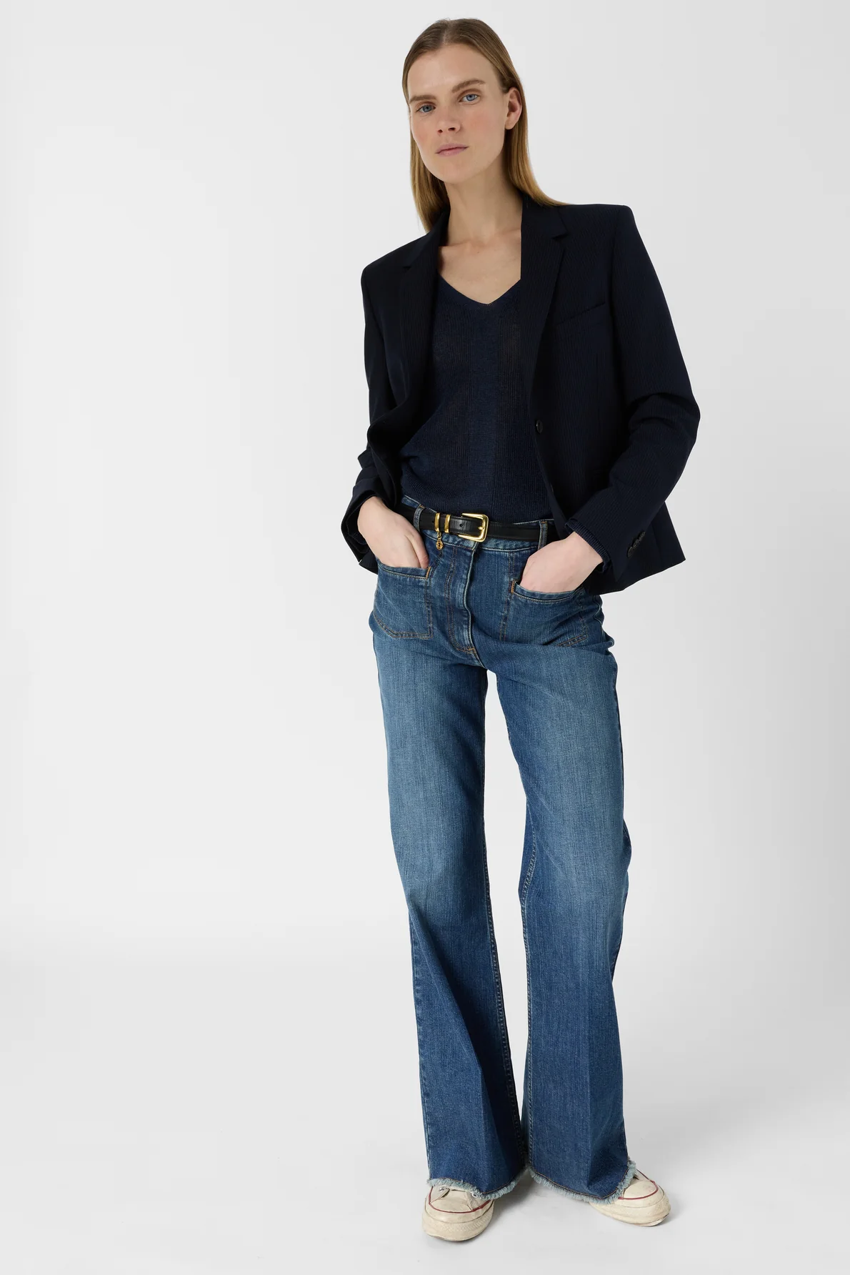 Pullover/vest Ddu21d230 Navy - Image 2
