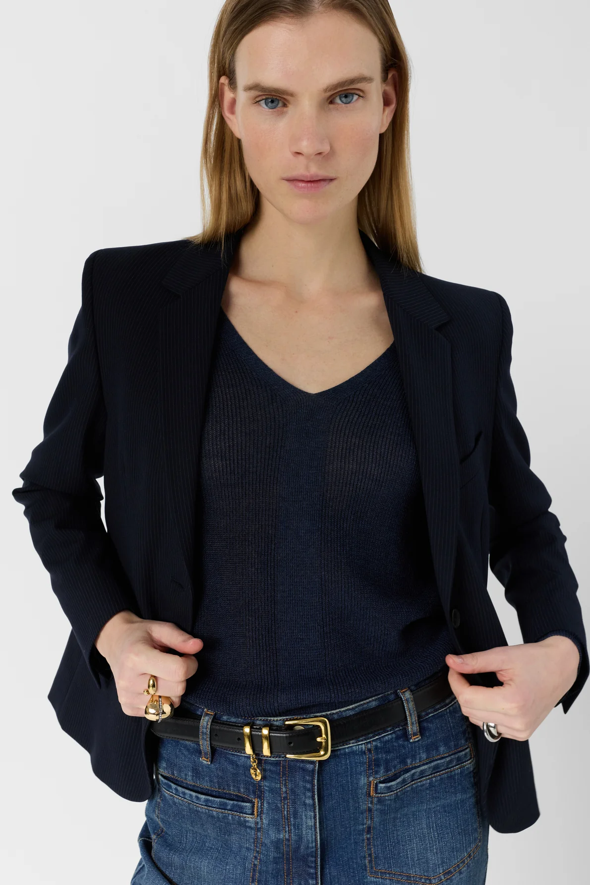 Pullover/vest Ddu21d230 Navy - Image 5