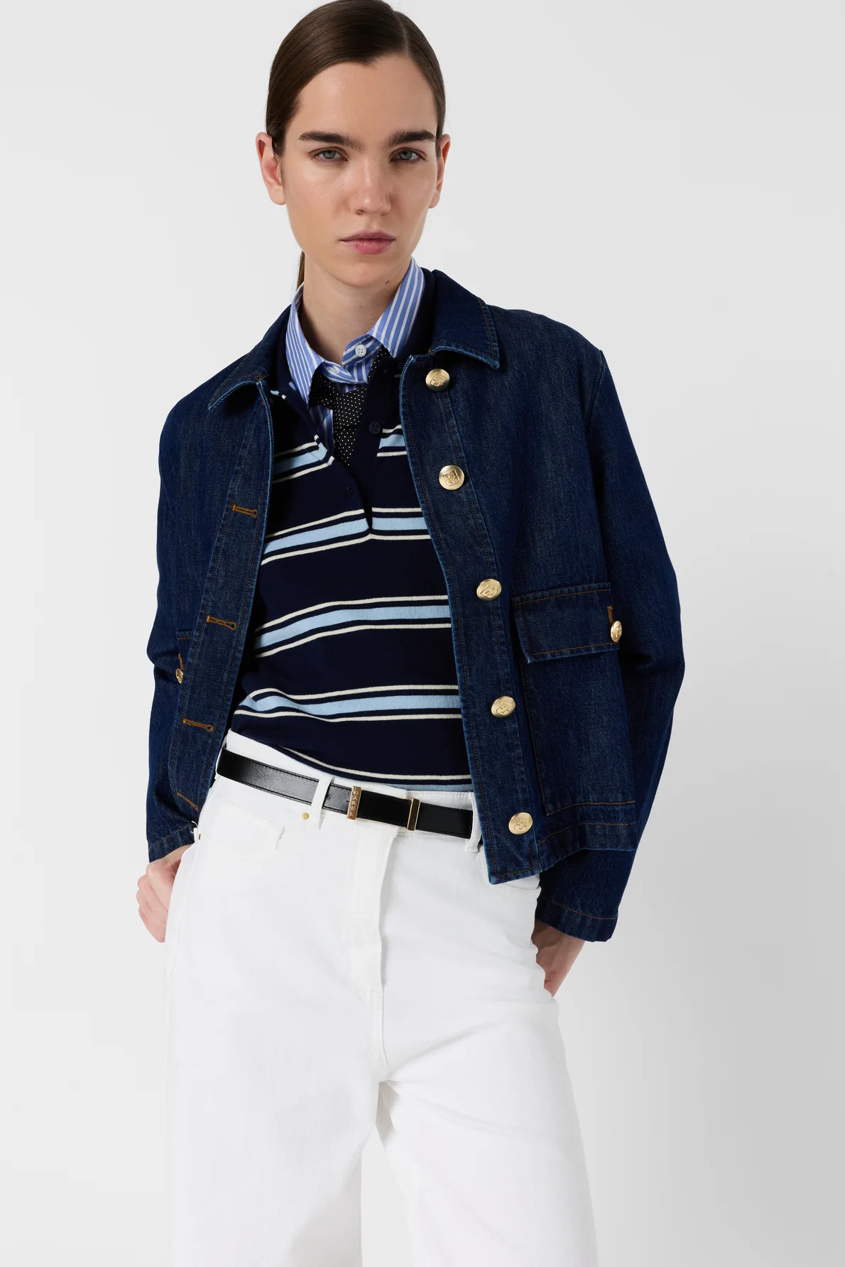 Pullover/vest Ddu24d218 Navy - Image 2