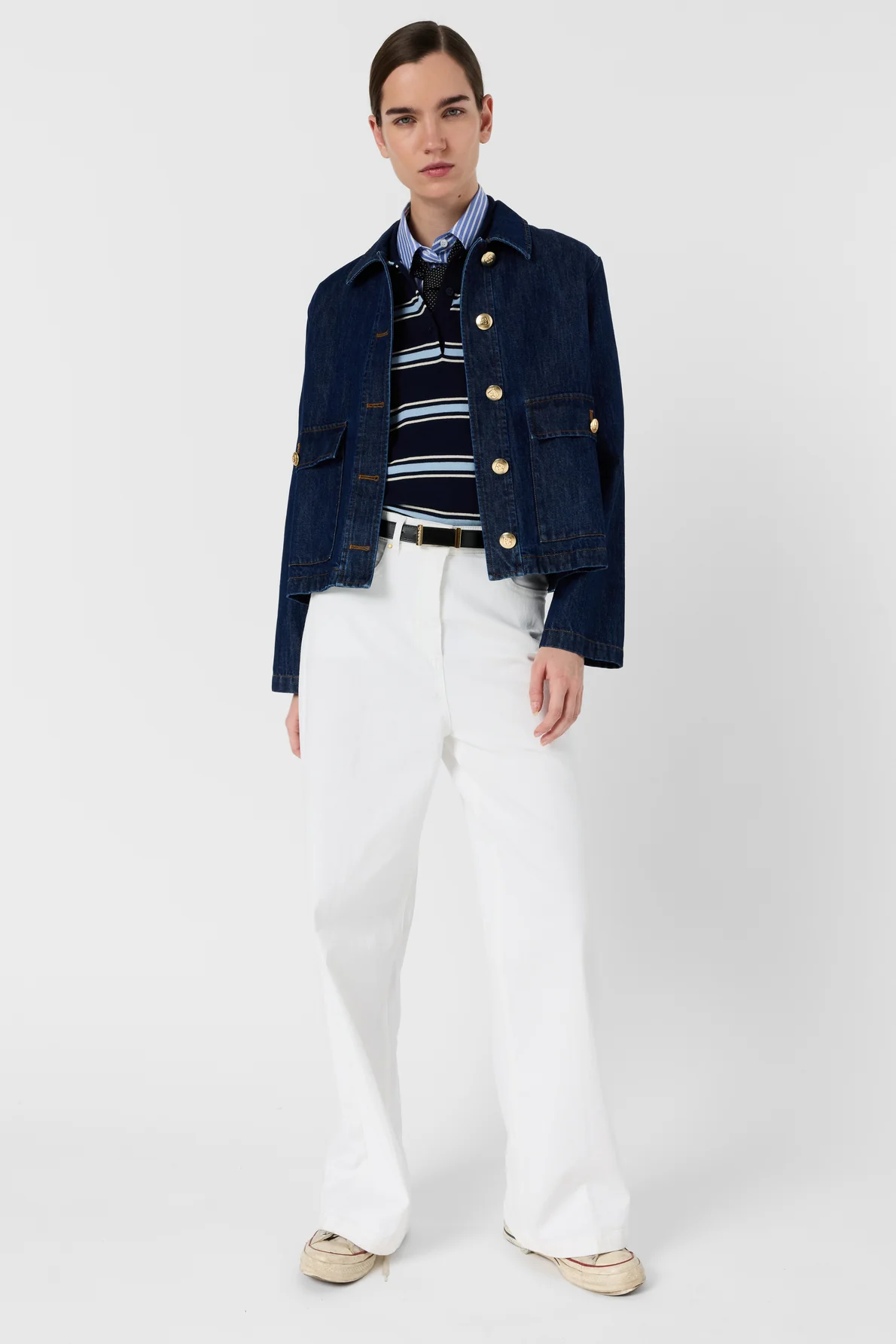 Pullover/vest Ddu24d218 Navy - Image 5