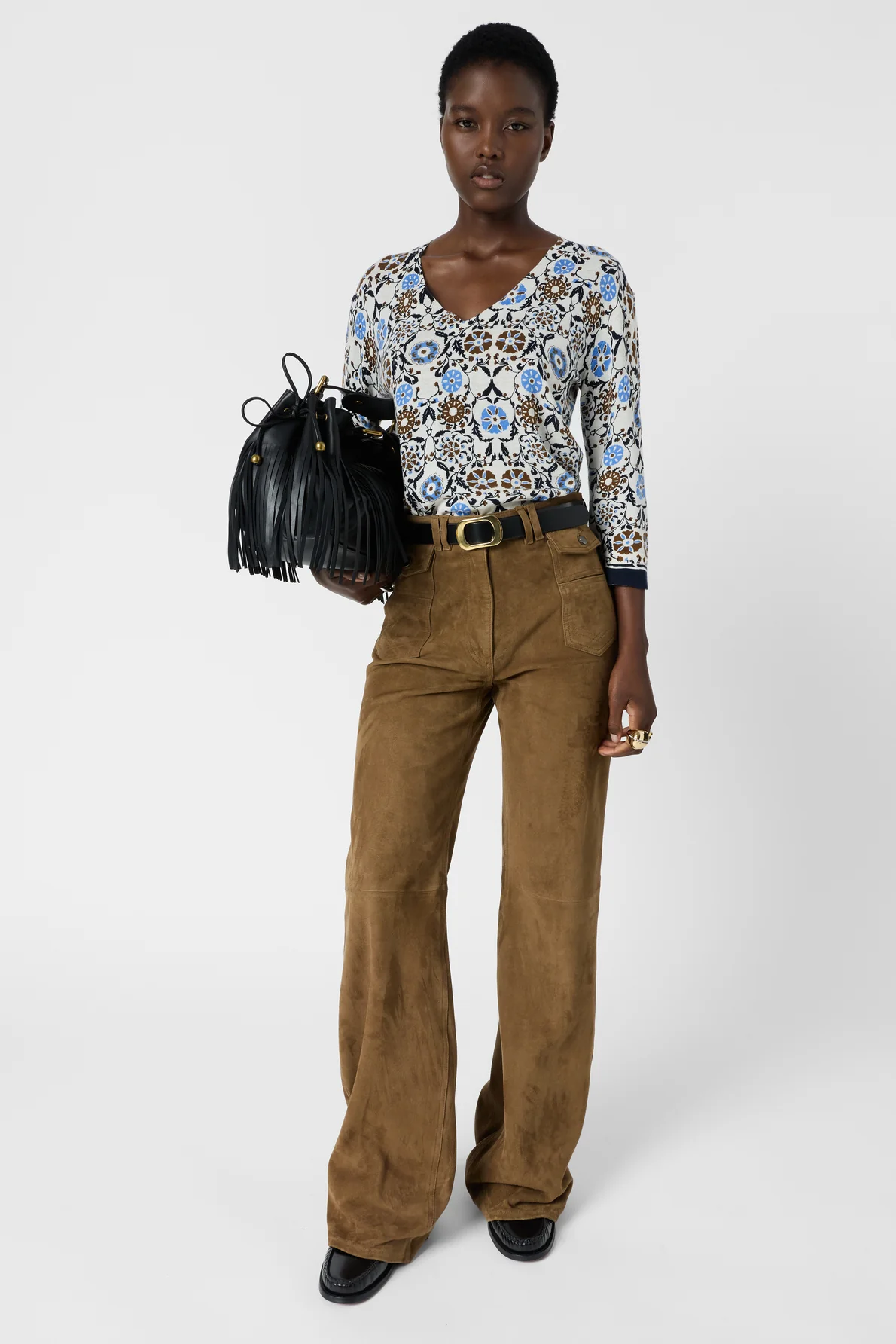 Pullover/vest Ddu44d237 Brown - Image 3