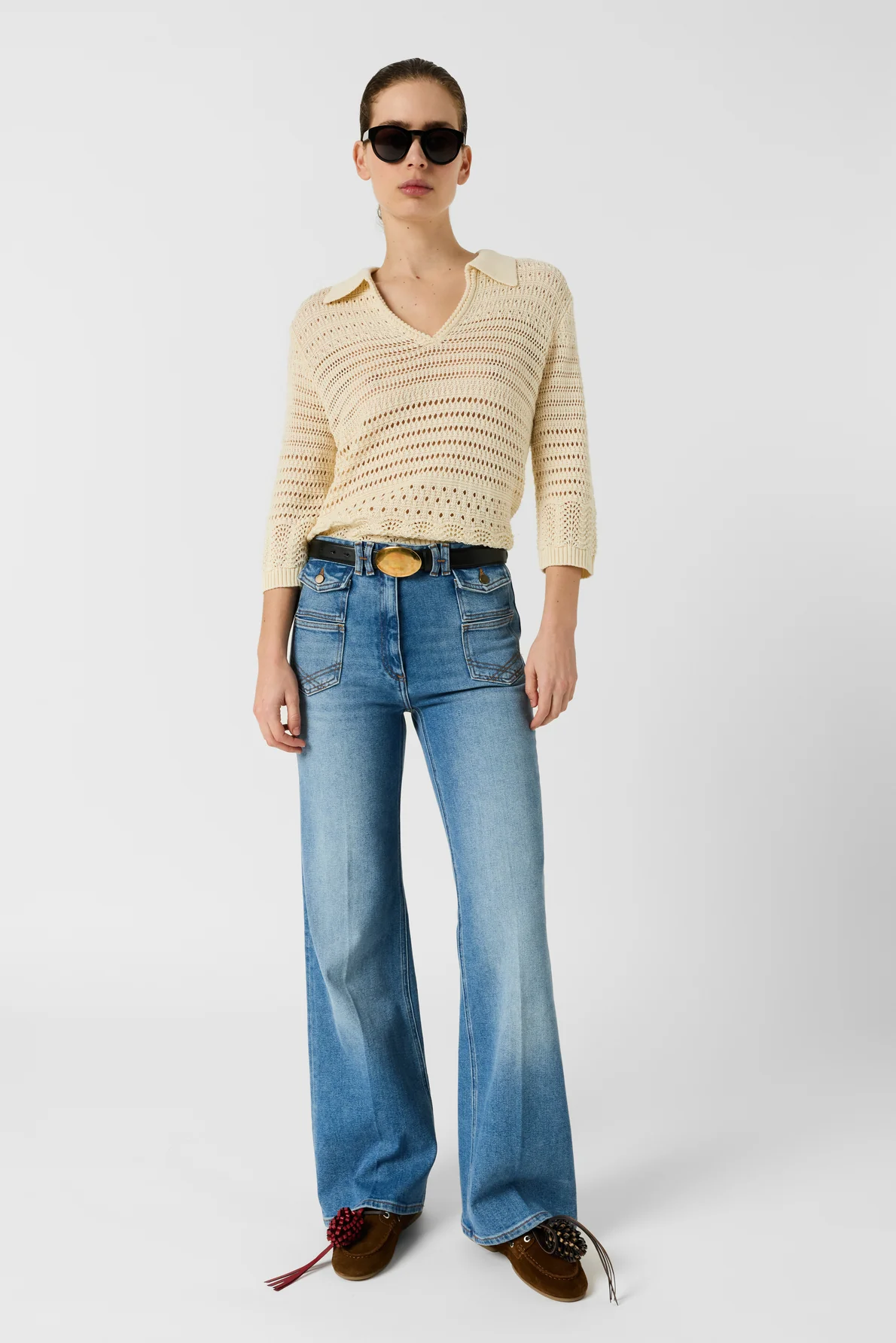 Pullover/vest Ddu52d226 Ecru - Image 2