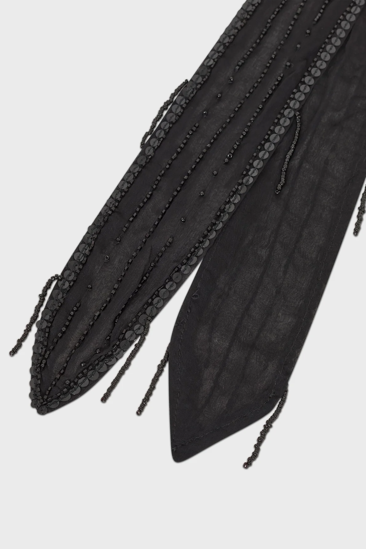 Scarf Dch34c294 Black - Image 2