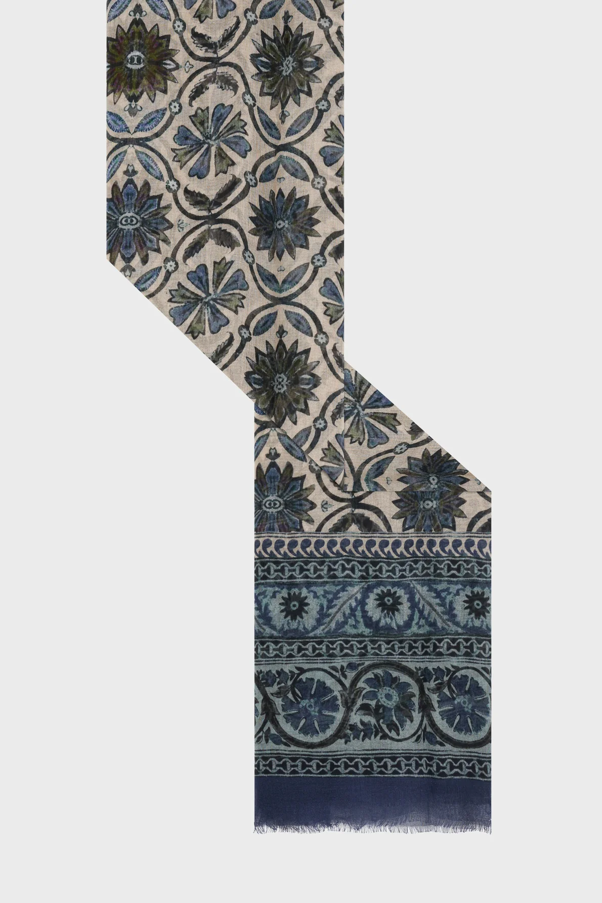 Scarf Ddh09d289 Navy - Image 2
