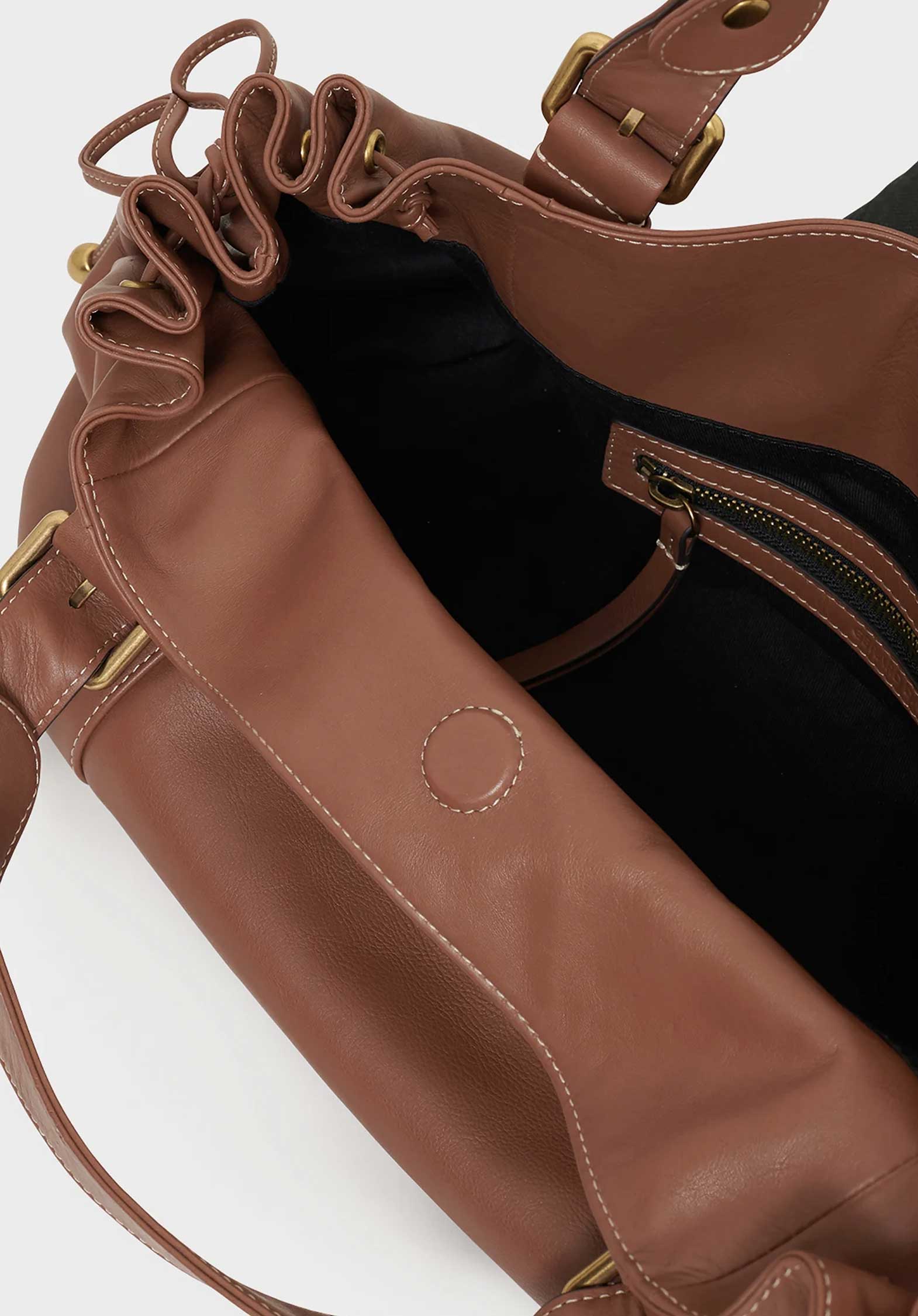 Shoulder Bag 24h Tan - Image 3