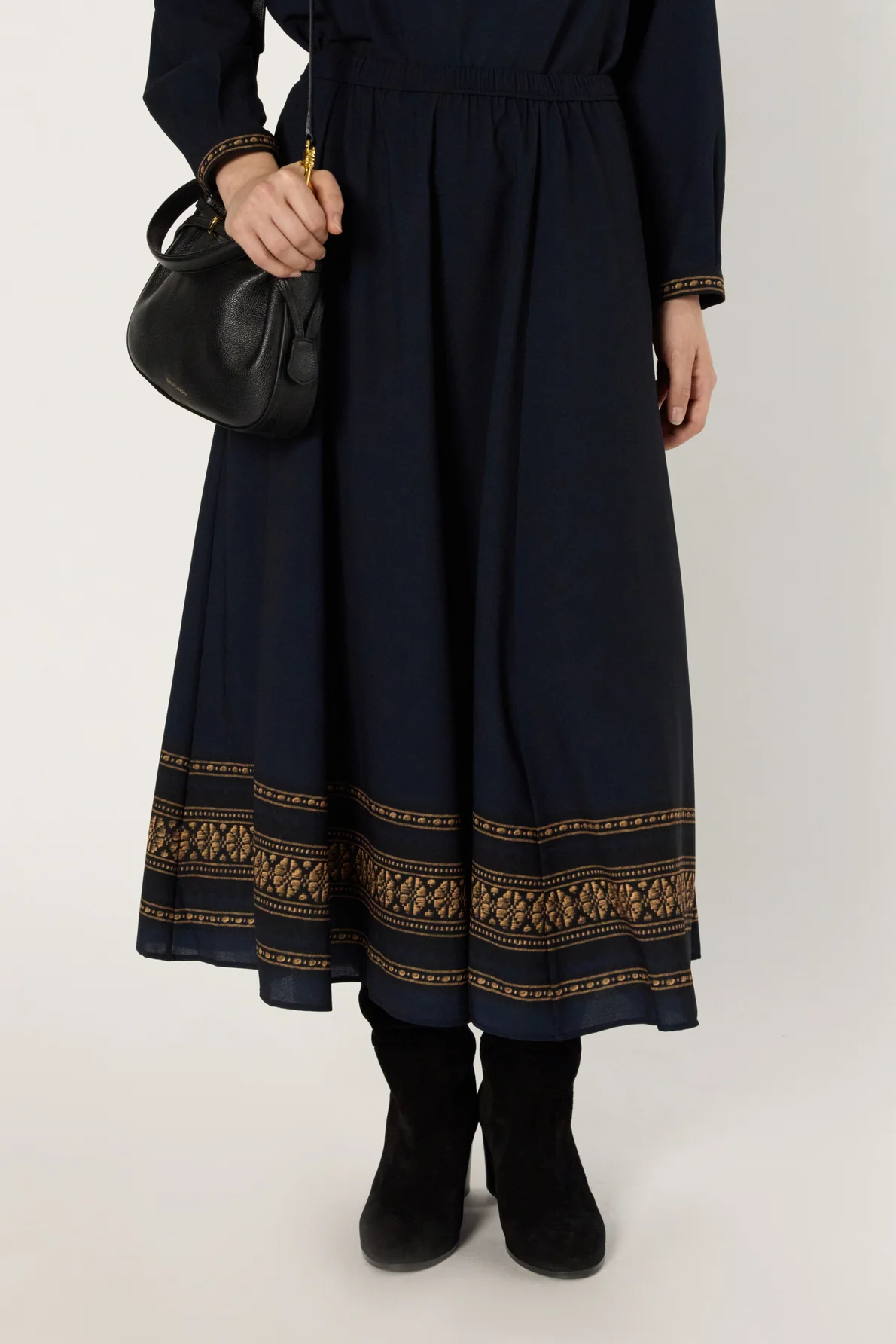 Skirt Bonnie Dcj08c175 Navy - Image 5