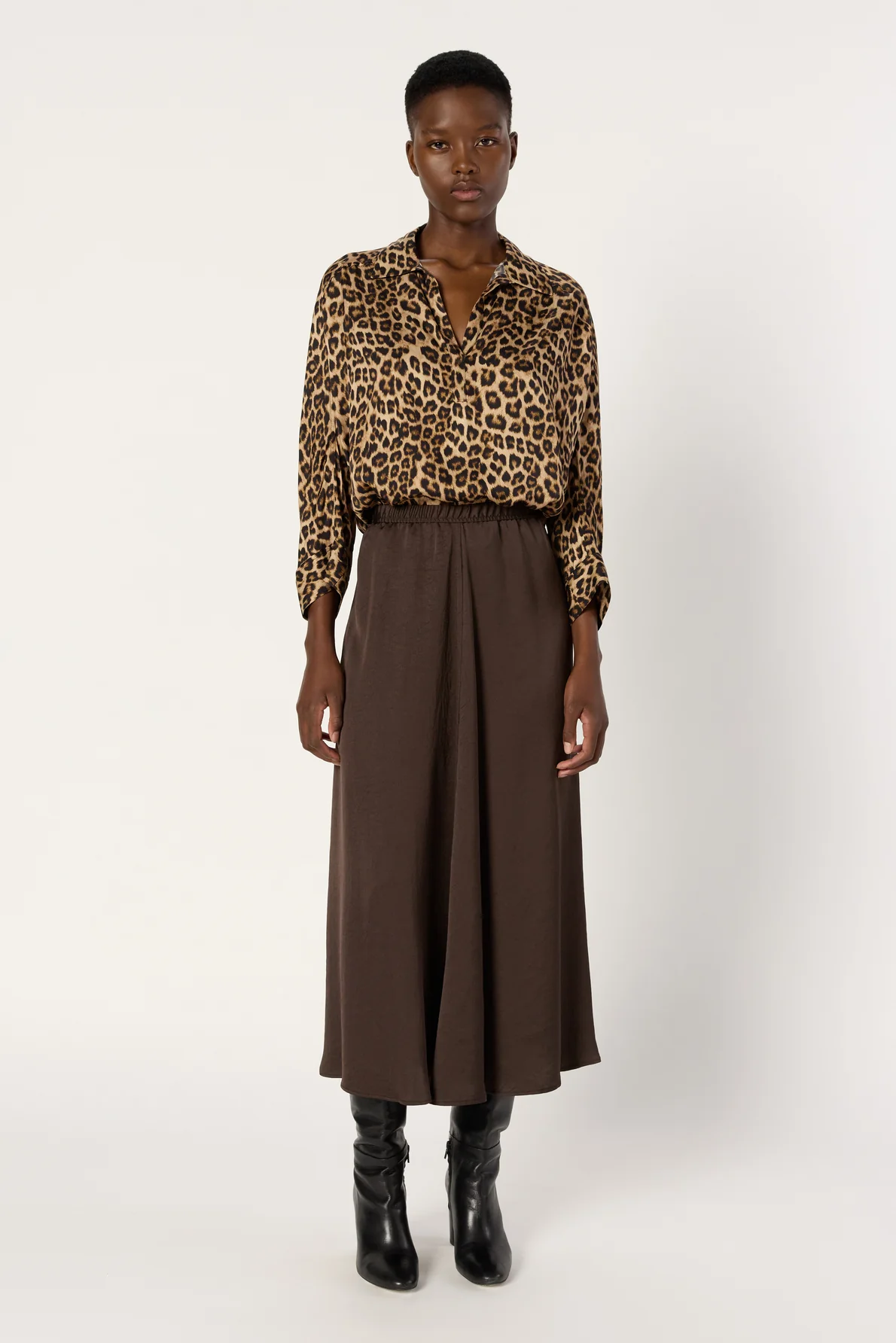 Skirt Dcj08c131 Khaki-Green - Image 3