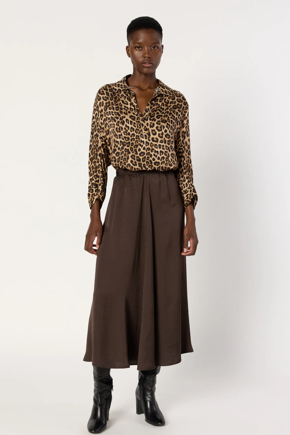 Skirt Dcj08c131 Khaki-Green - Image 7