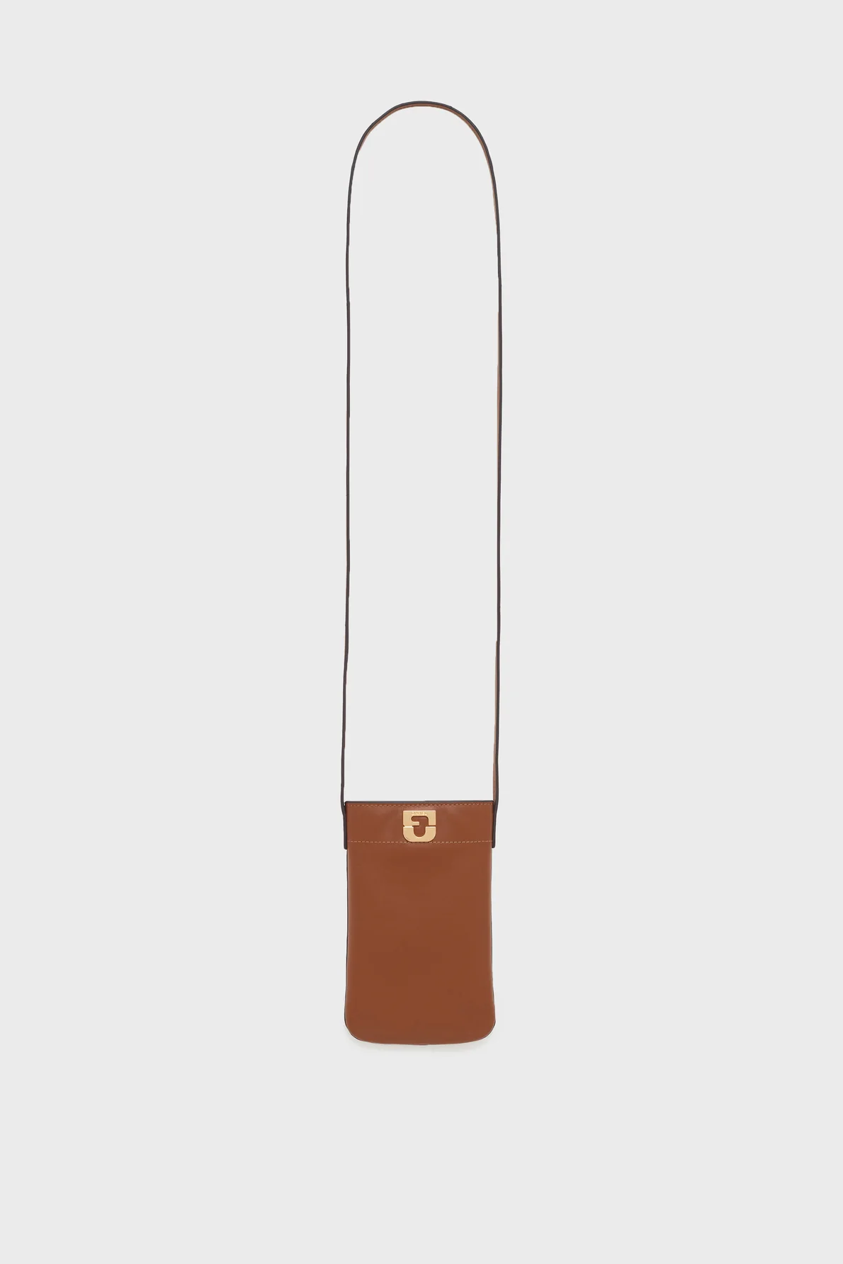 Women's Small Tote Bag Genuine Cow Leather - Cognac
