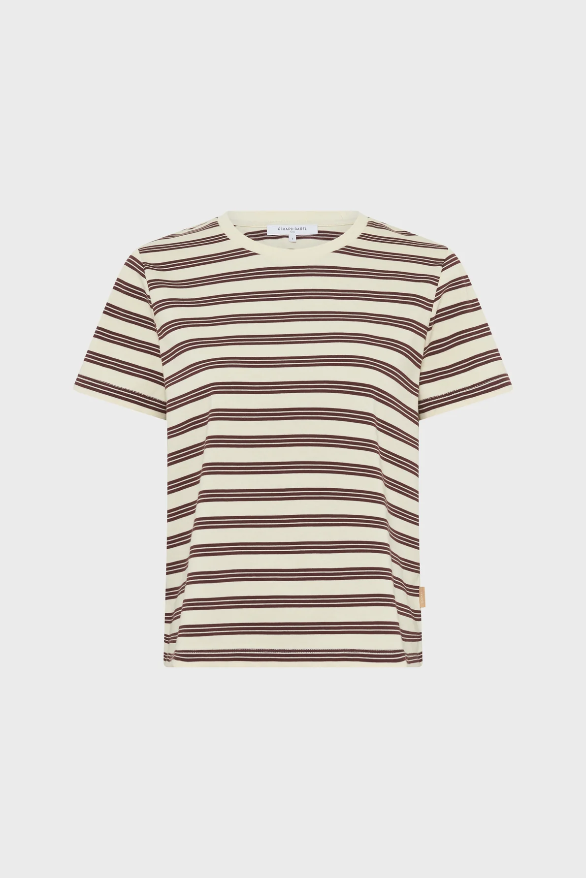 T-shirt Ddt06d249 Brown