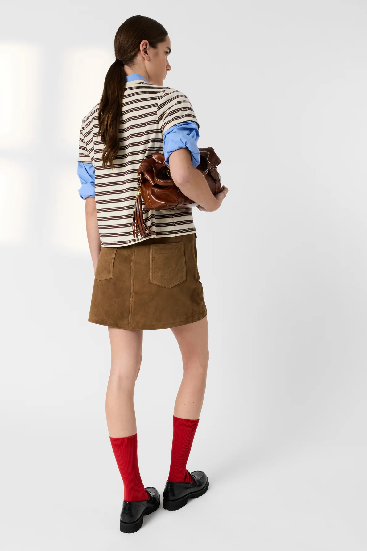 T-shirt Ddt06d249 Brown - Image 6
