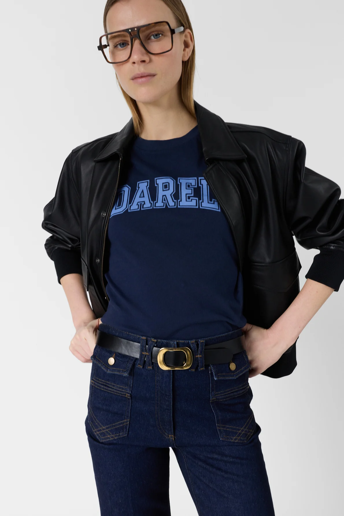 T-shirt Ddt32d260 Navy - Image 5