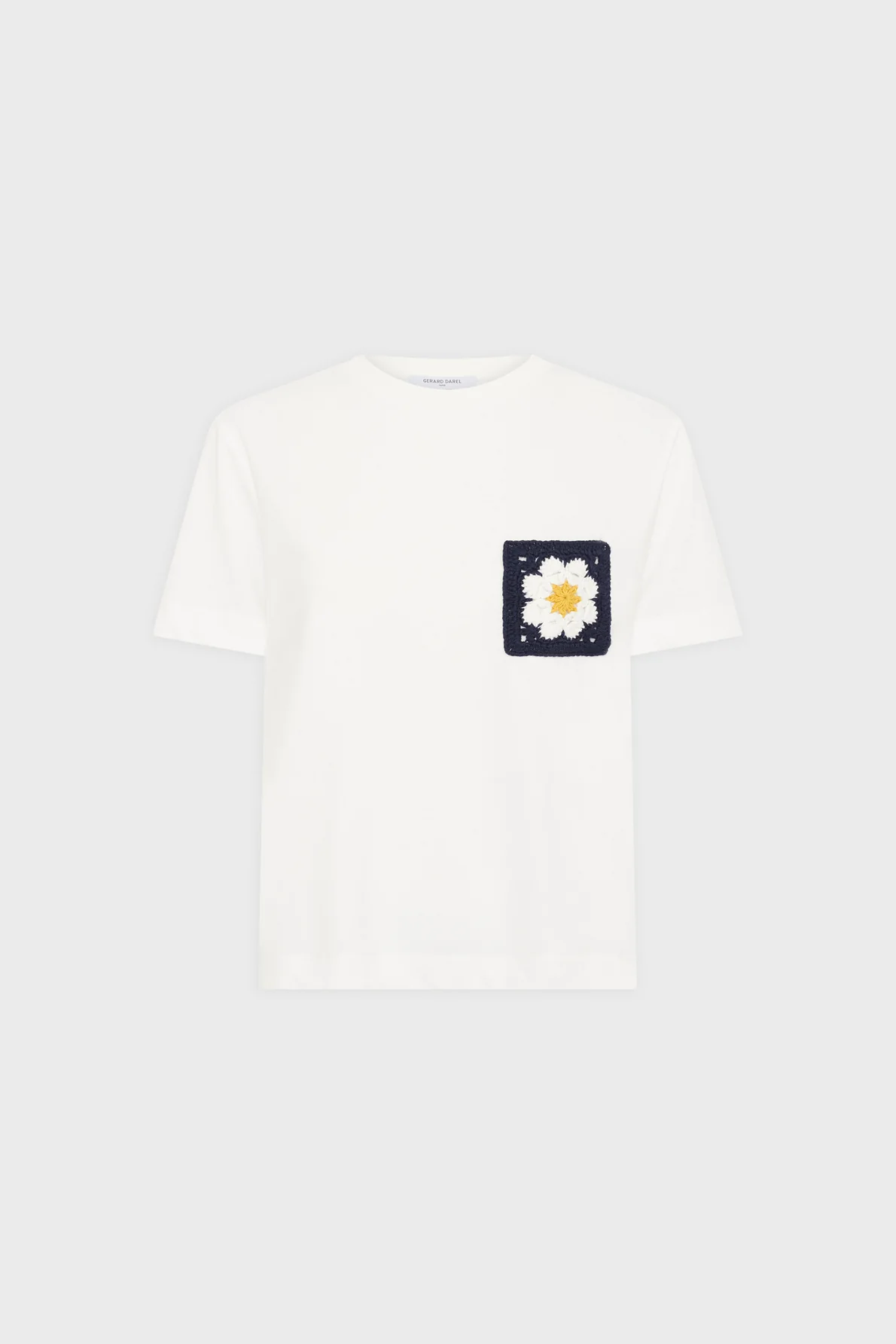 Women's T-Shirt 100% Cotton Poplin Everyday-Weight - Ecru