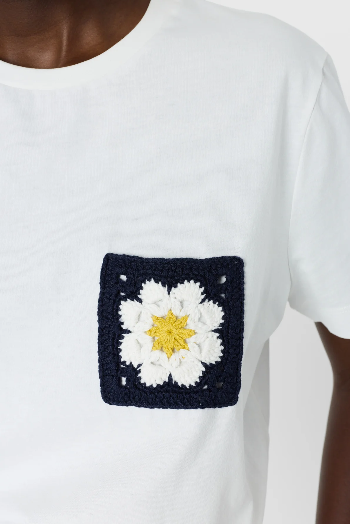 Women's T-Shirt 100% Cotton Poplin Everyday-Weight - Ecru - Image 6