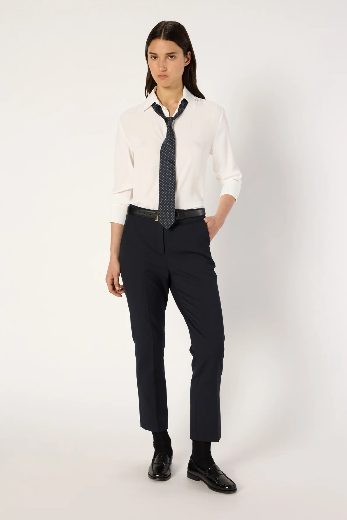 Trouser Dcp34c076 Navy - Image 2