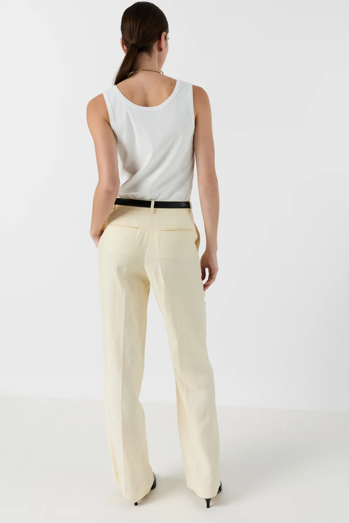 Trouser Ddp08d026 Yellow - Image 4