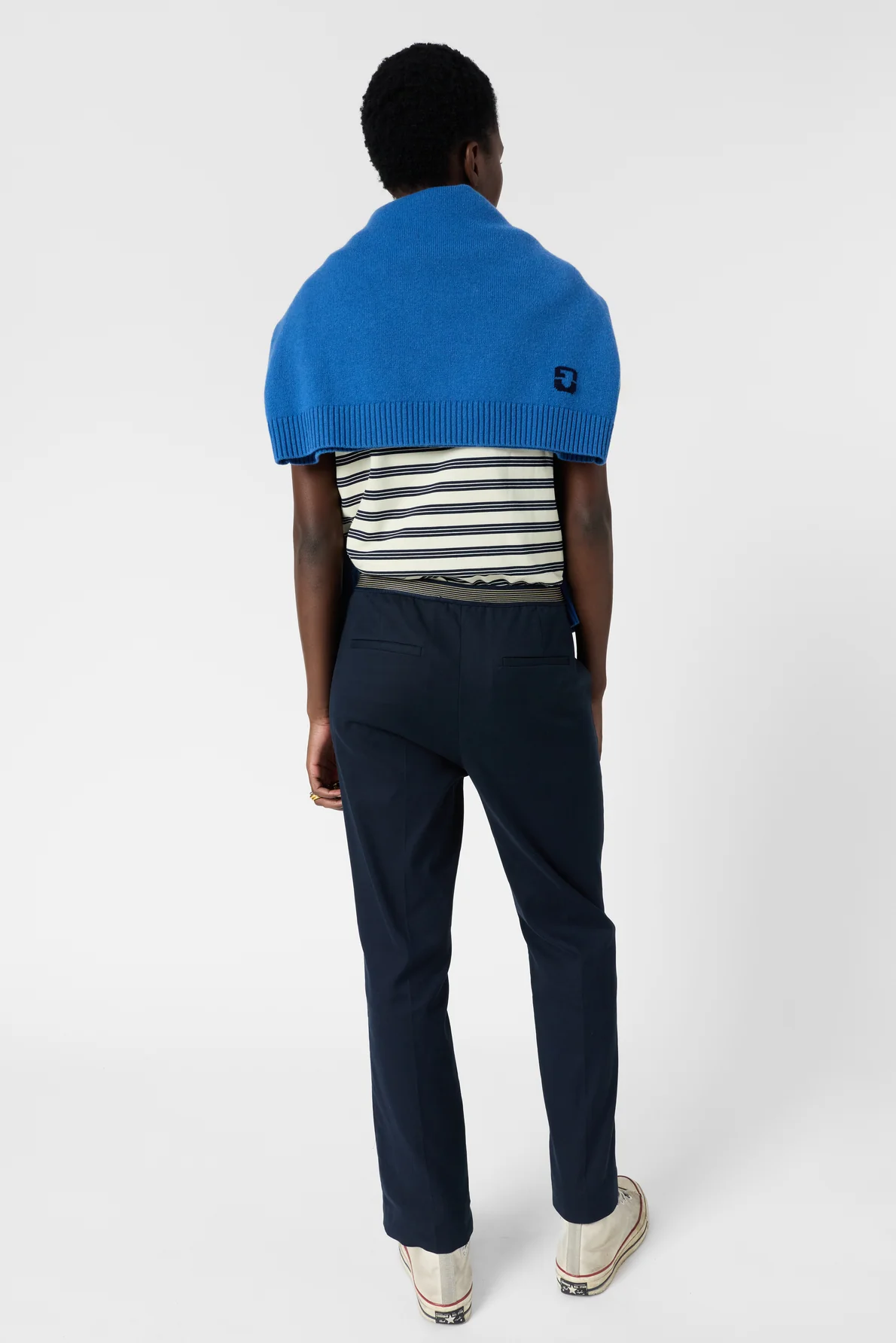 Trouser Ddp26d048 Navy - Image 4