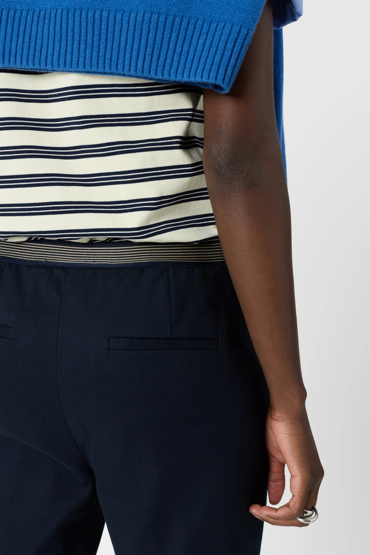 Trouser Ddp26d048 Navy - Image 6