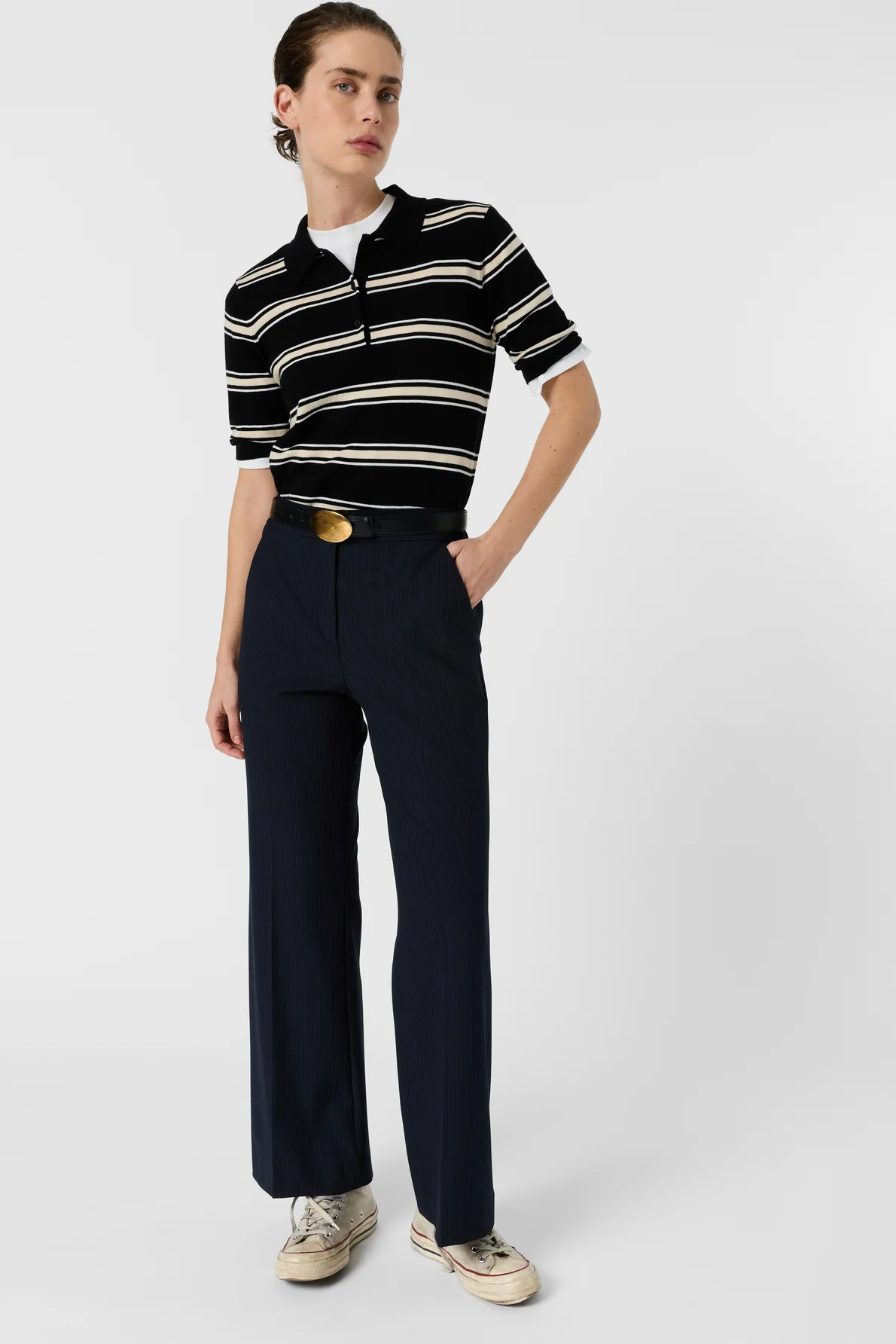 Trouser Ddp76d029 Navy - Image 2