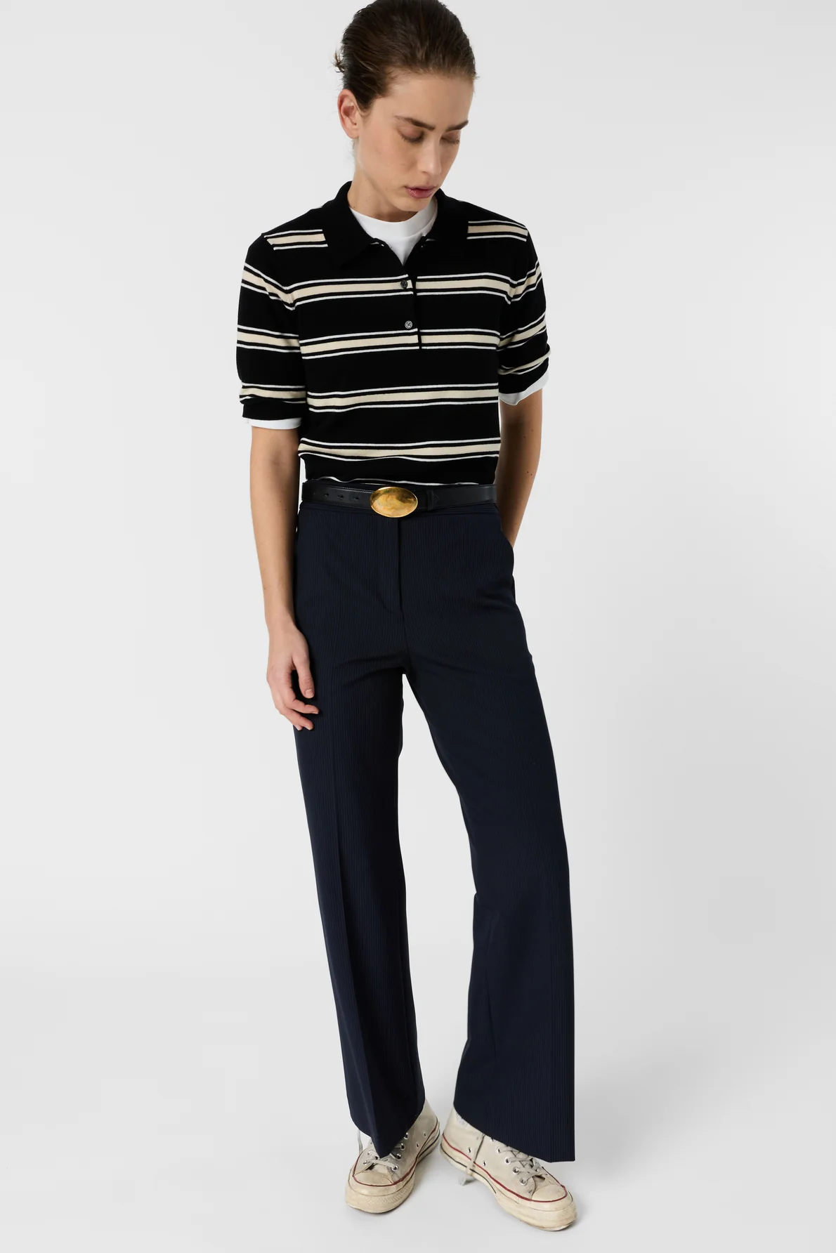 Trouser Ddp76d029 Navy - Image 3