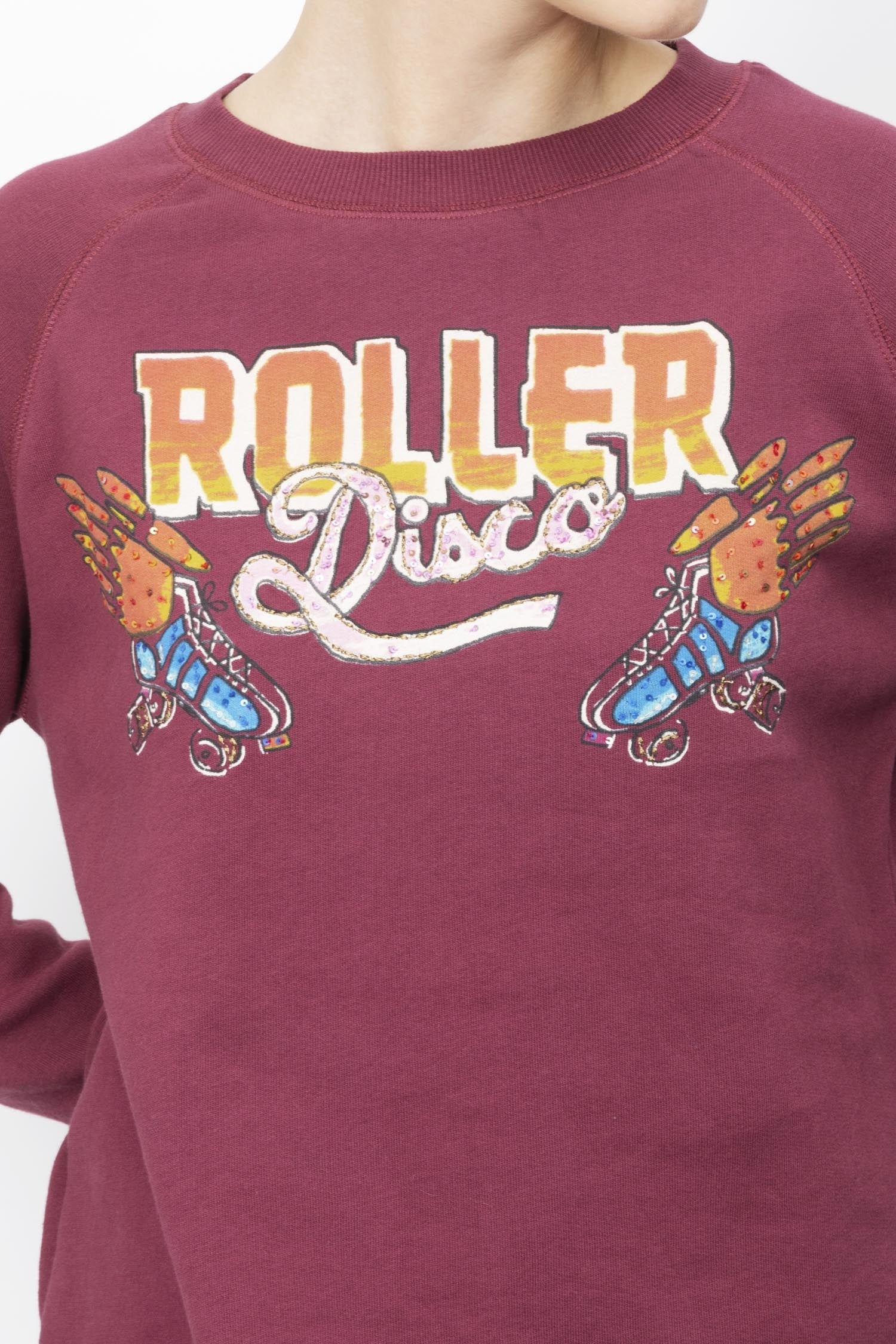 Graphic Printed Cotton Sweatshirt - Image 3