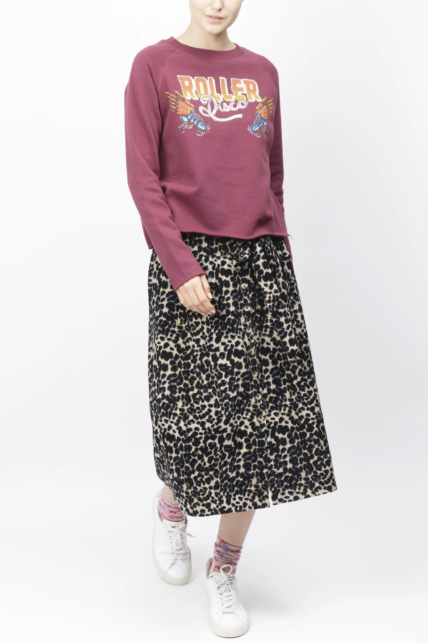 Graphic Printed Cotton Sweatshirt - Image 4