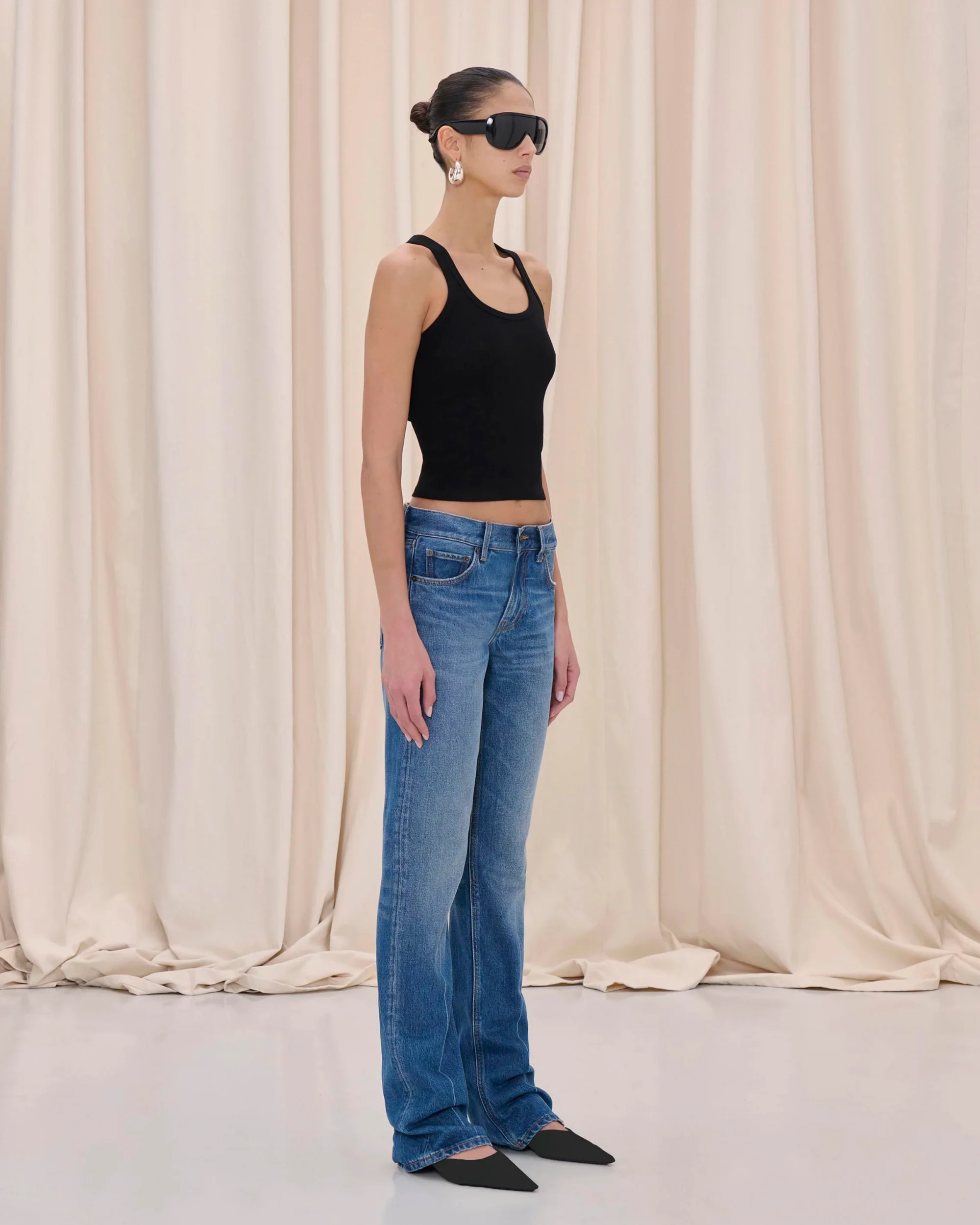 Jeans Bonnie Short Rea Real-Blue - Image 2