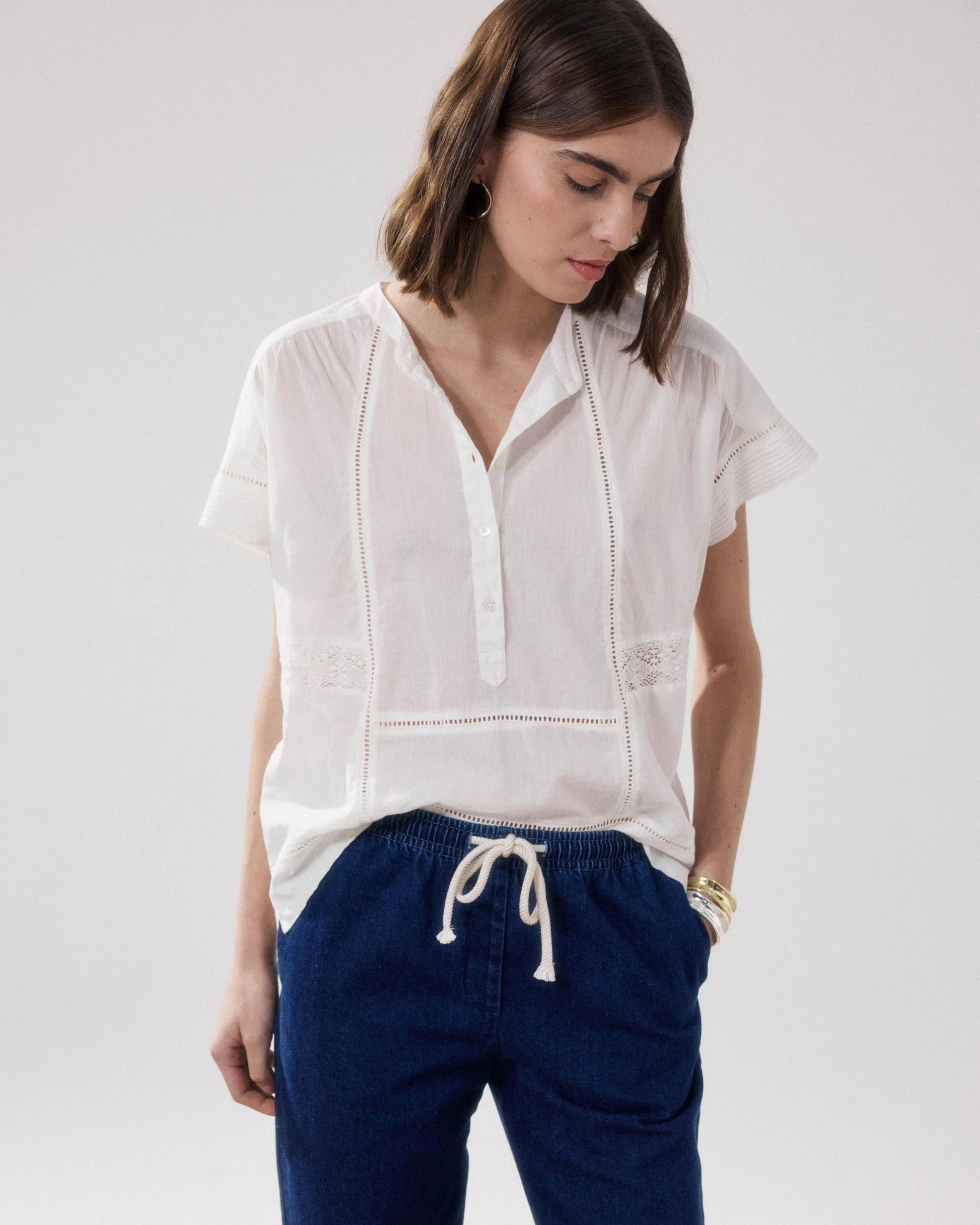 Blouse Cady Bfcu552 01-Ecru - Image 5