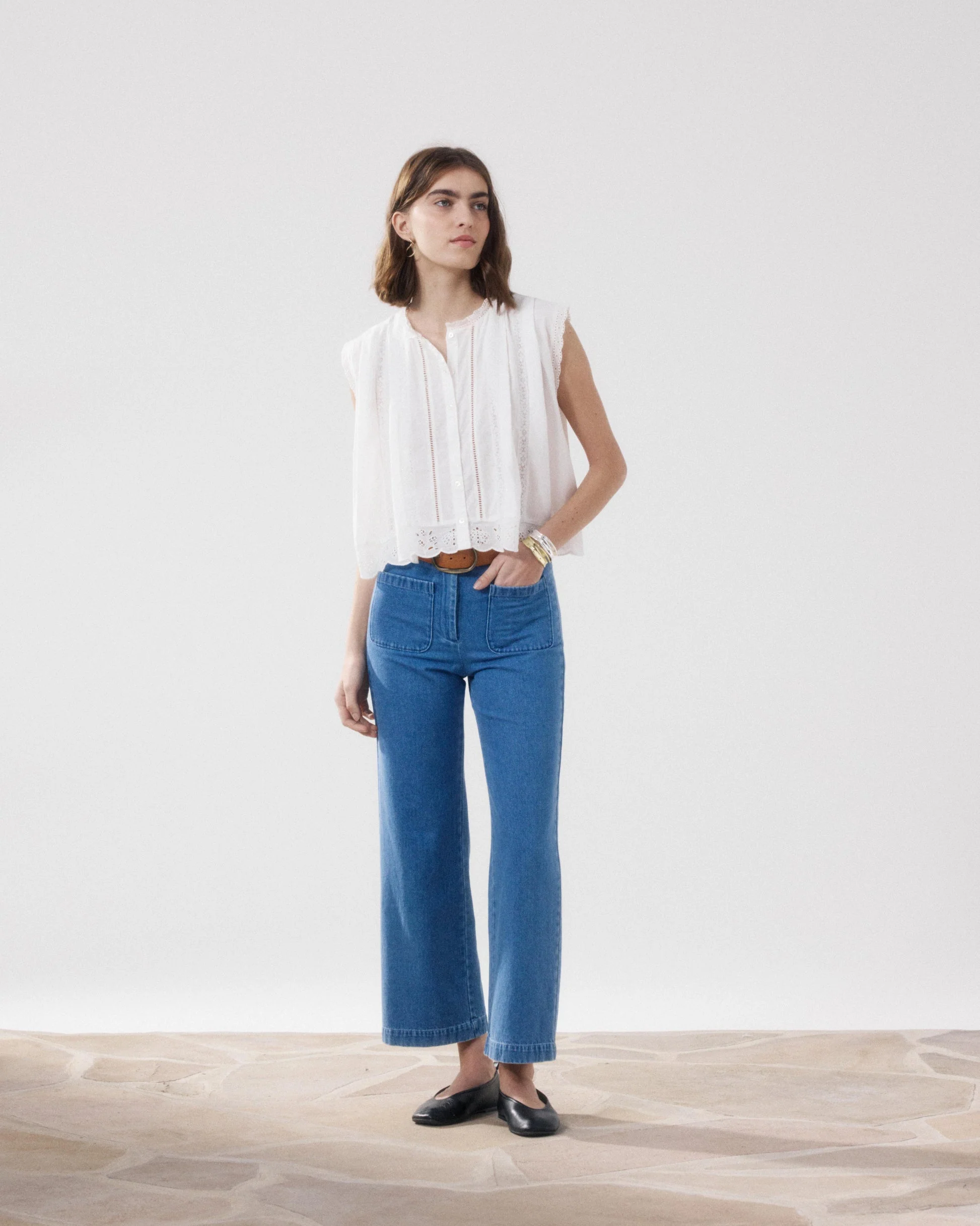 Blouse Cybil Bfcr550 01-Ecru - Image 2