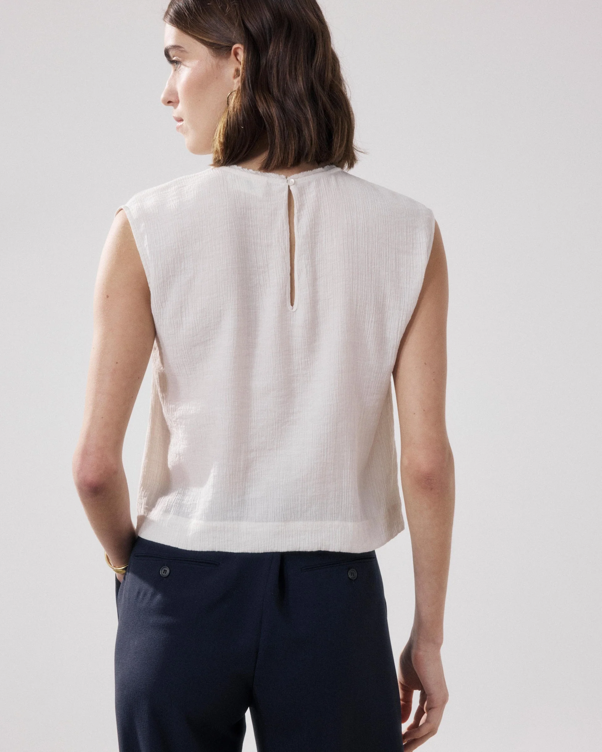 Blouse Howi Bfhc634 06-Stone - Image 4