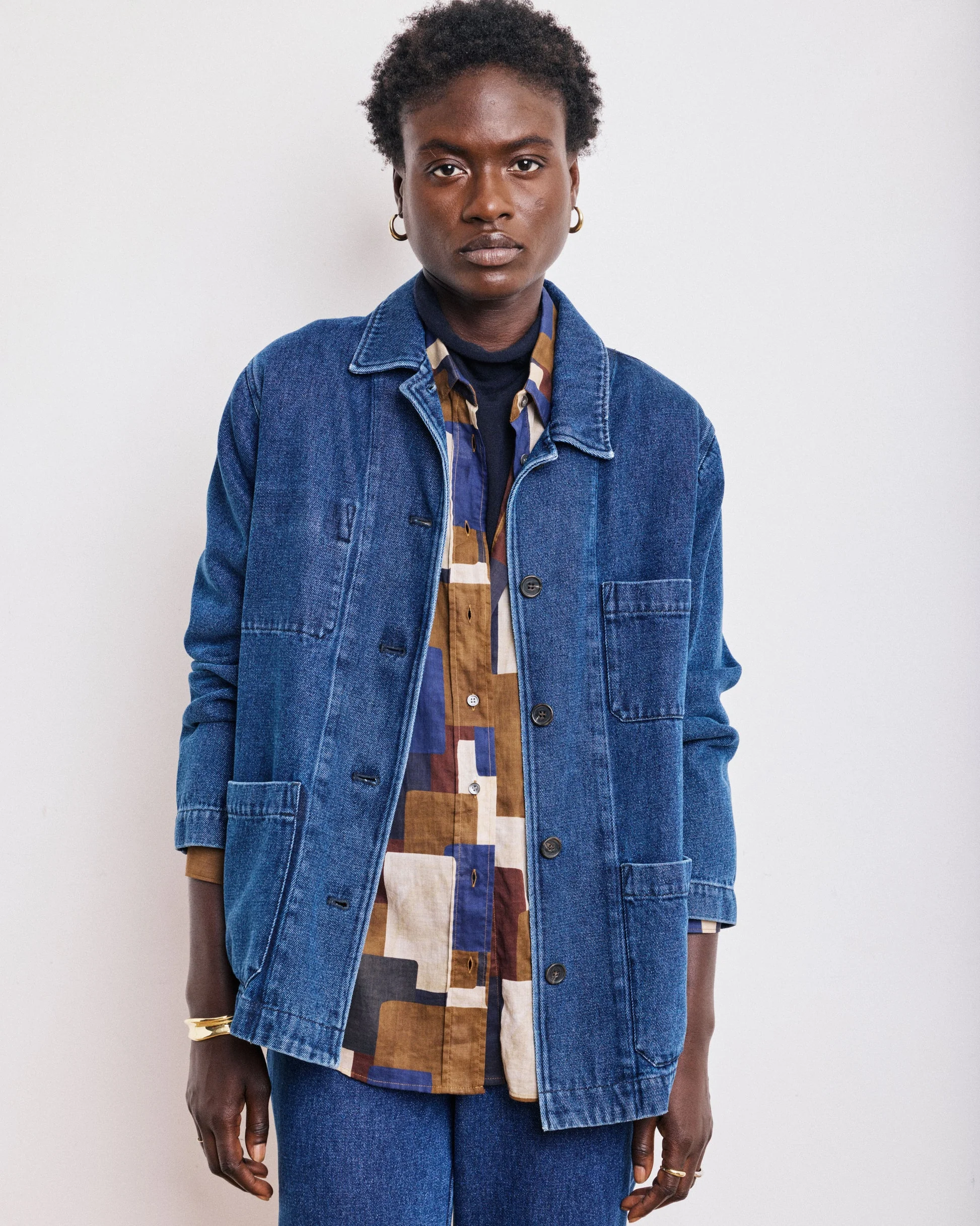 Denim Jacket Verdi Bevc615 01-Blue - Image 2
