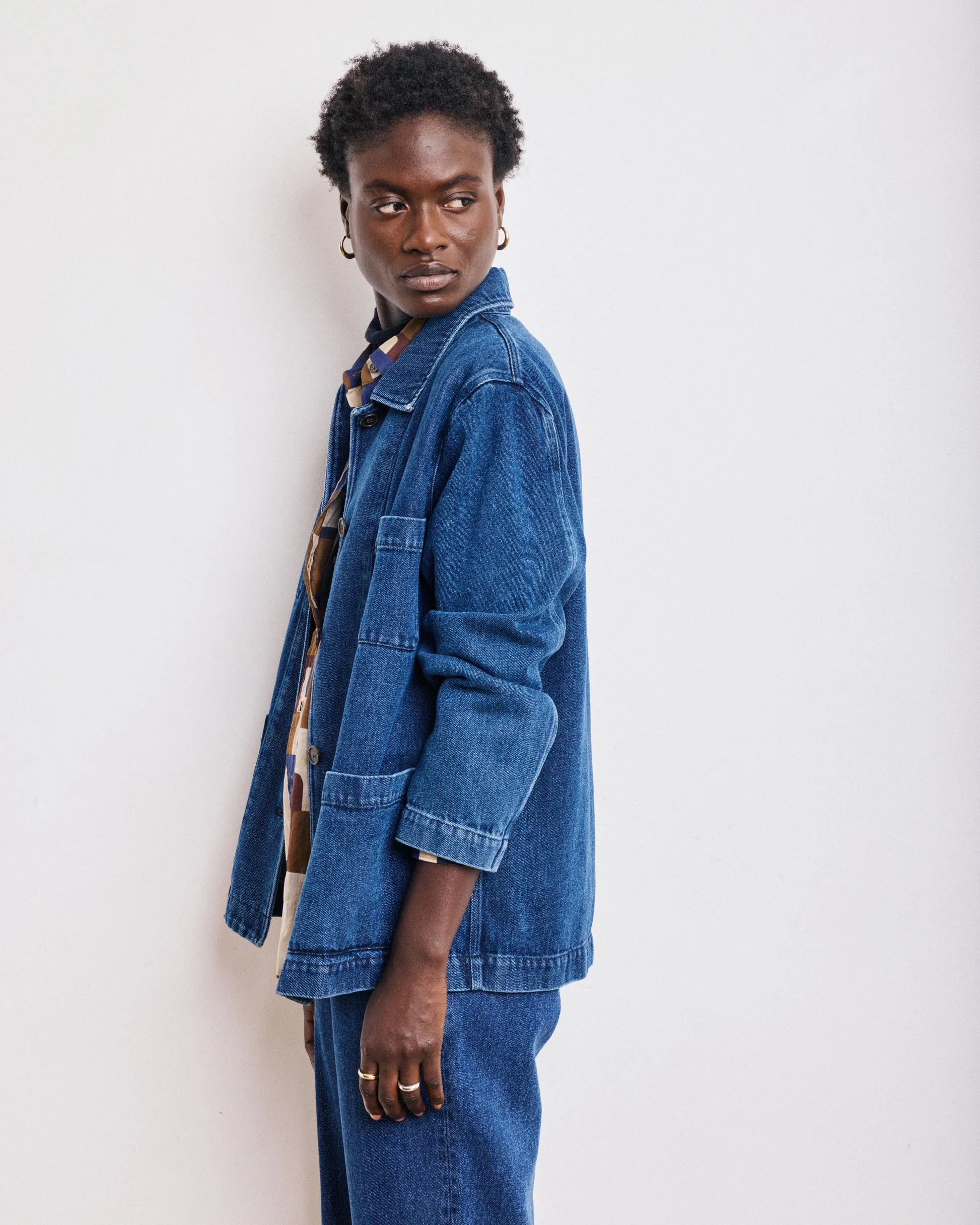 Denim Jacket Verdi Bevc615 01-Blue - Image 3