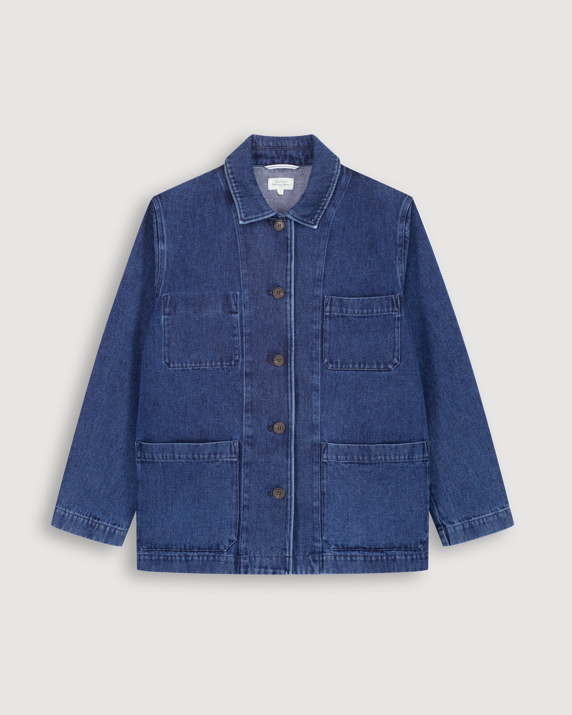Denim Jacket Verdi Bevc615 01-Blue - Image 6