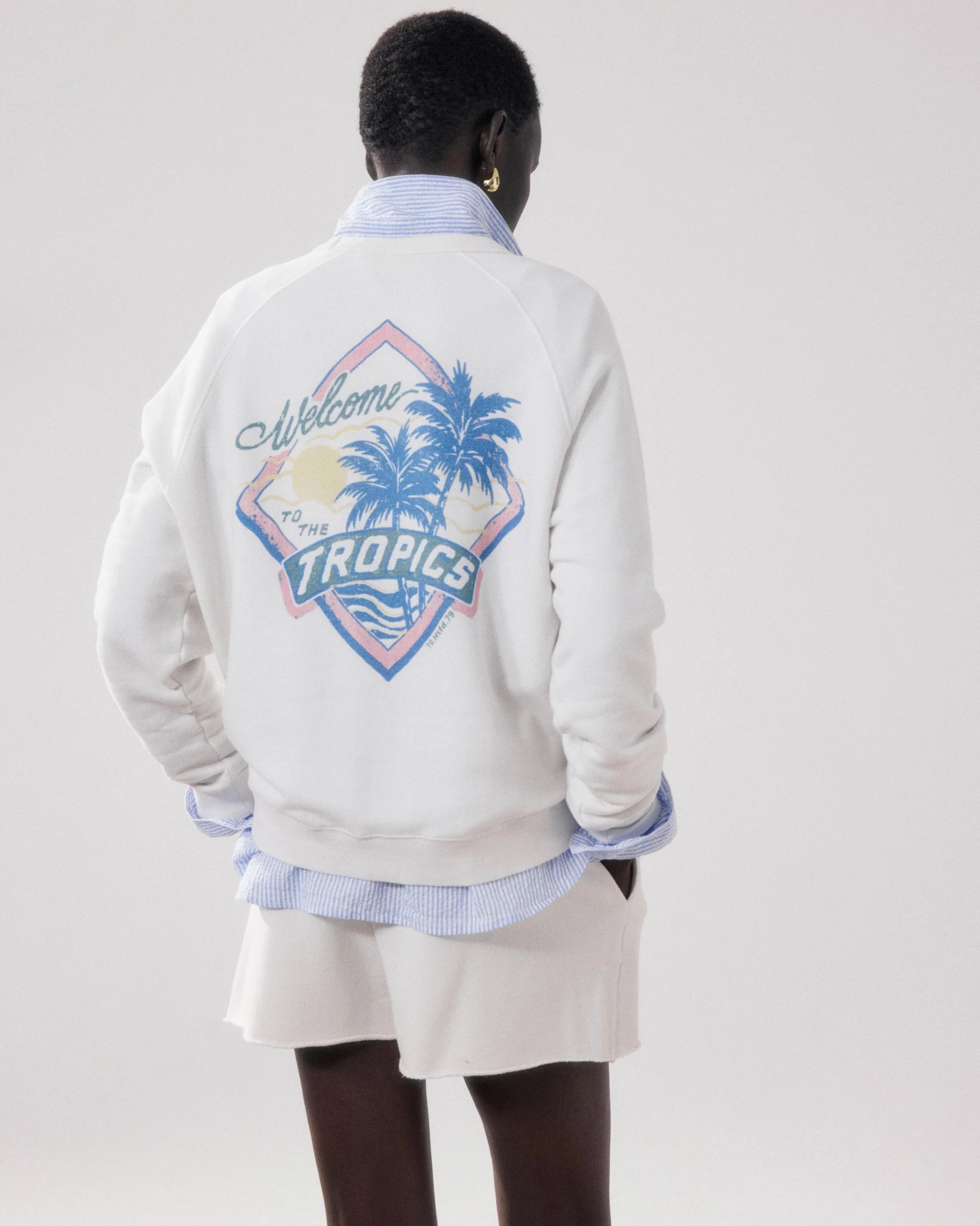 Sweatshirt Tatropic Bfuc512 01-Ecru - Image 2