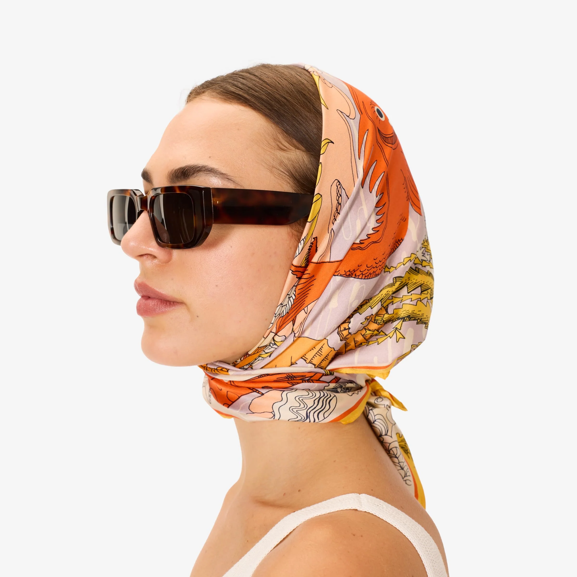Scarf Ca21fan41 Powder - Image 2