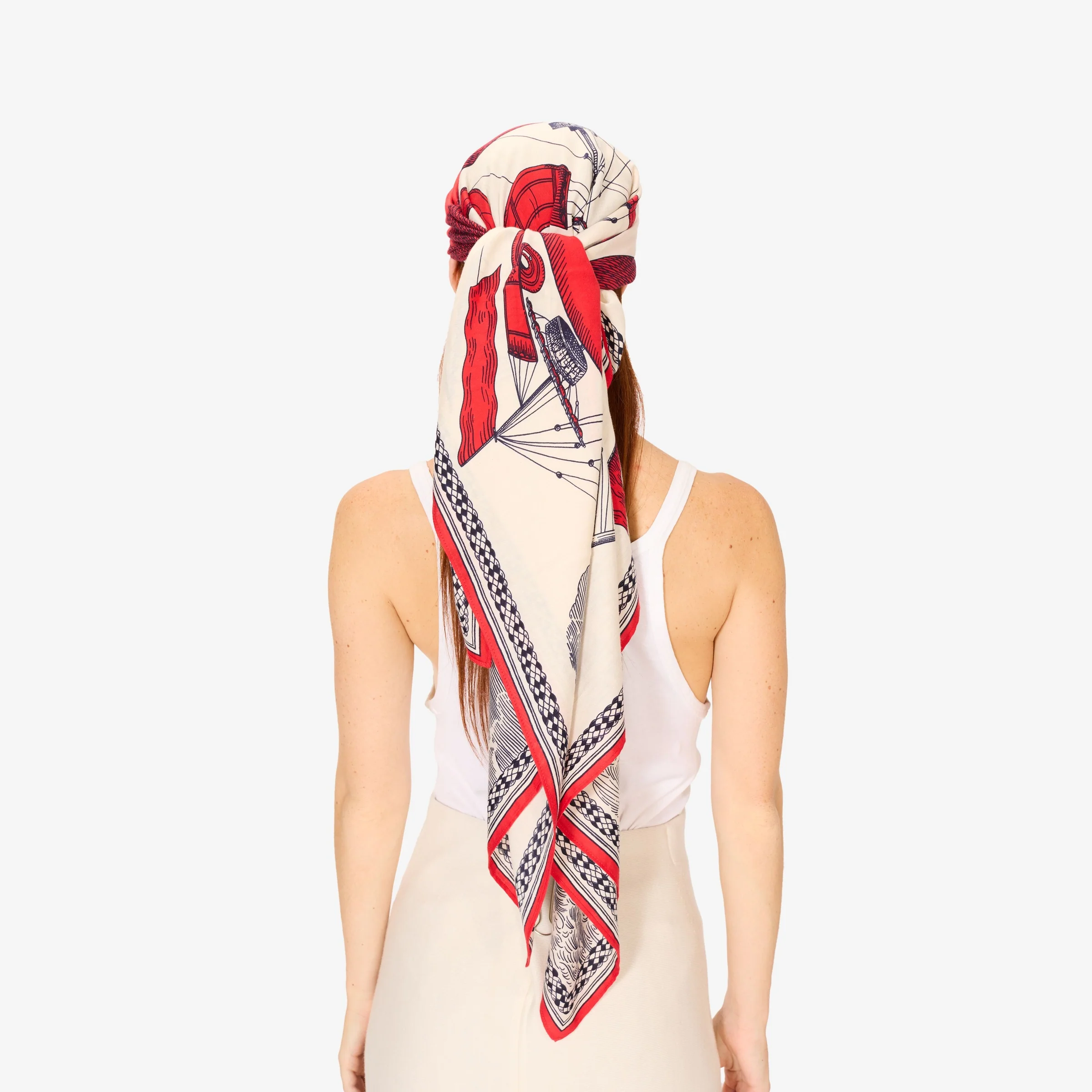 Scarf Ca232de06 Red - Image 4